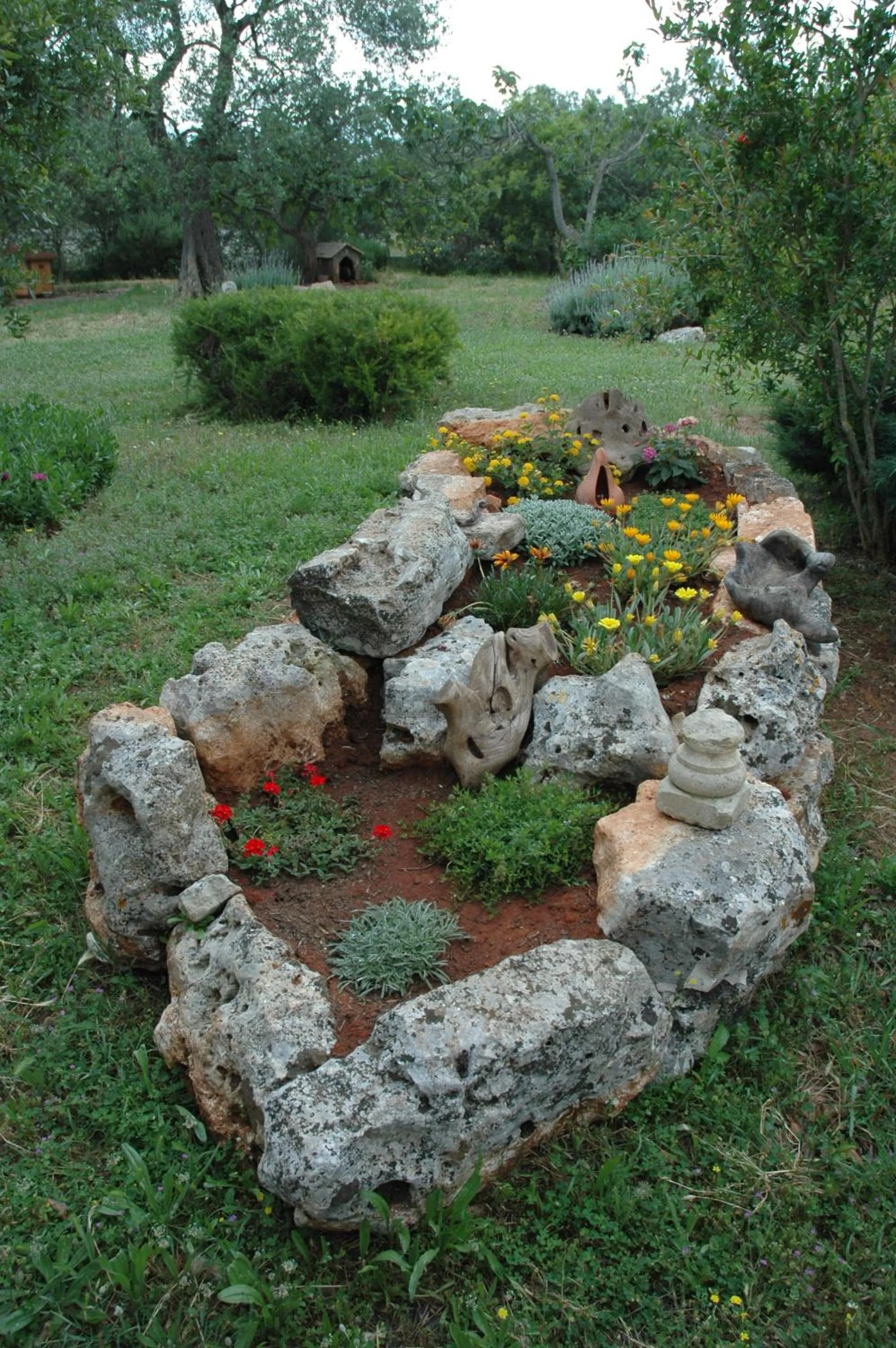 Garden in B&B La Gufa