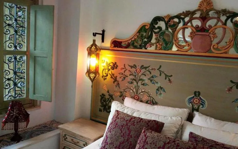 Bedroom, Bed in El Patio Courtyard House