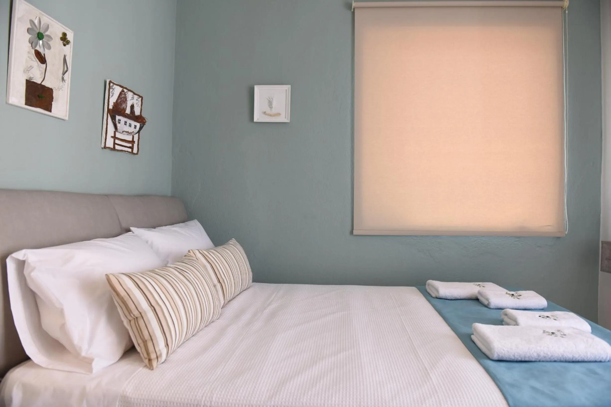 Photo of the whole room, Bed in Dionisos Elia