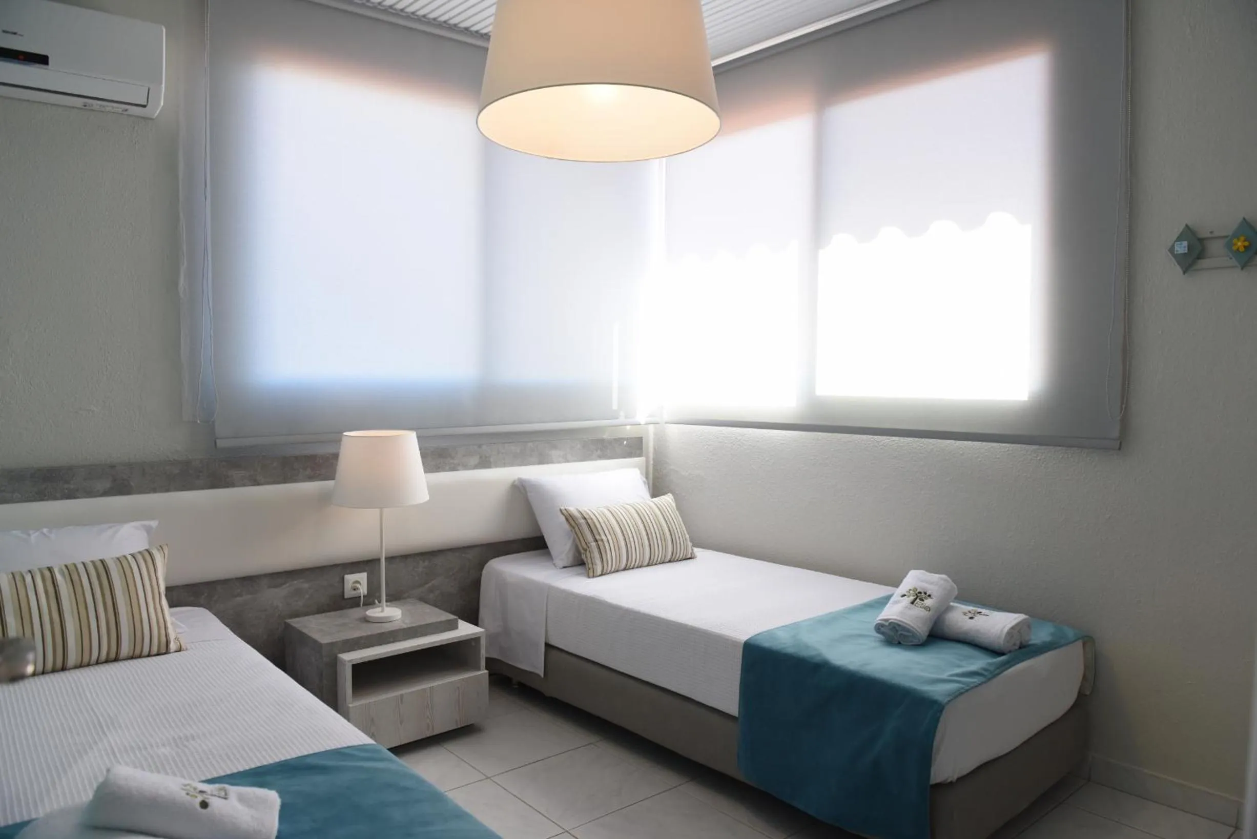 Photo of the whole room, Bed in Dionisos Elia