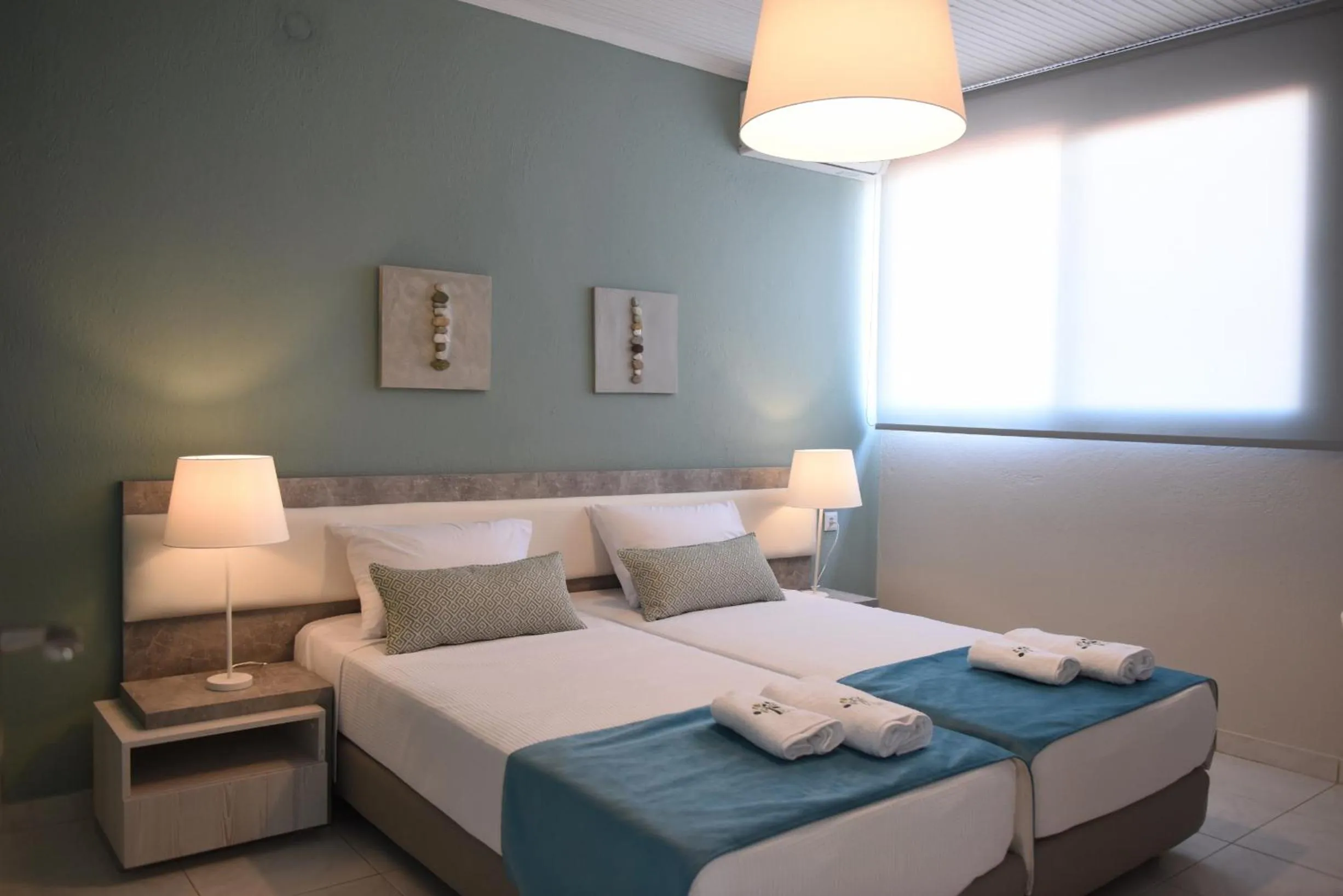 Photo of the whole room, Bed in Dionisos Elia