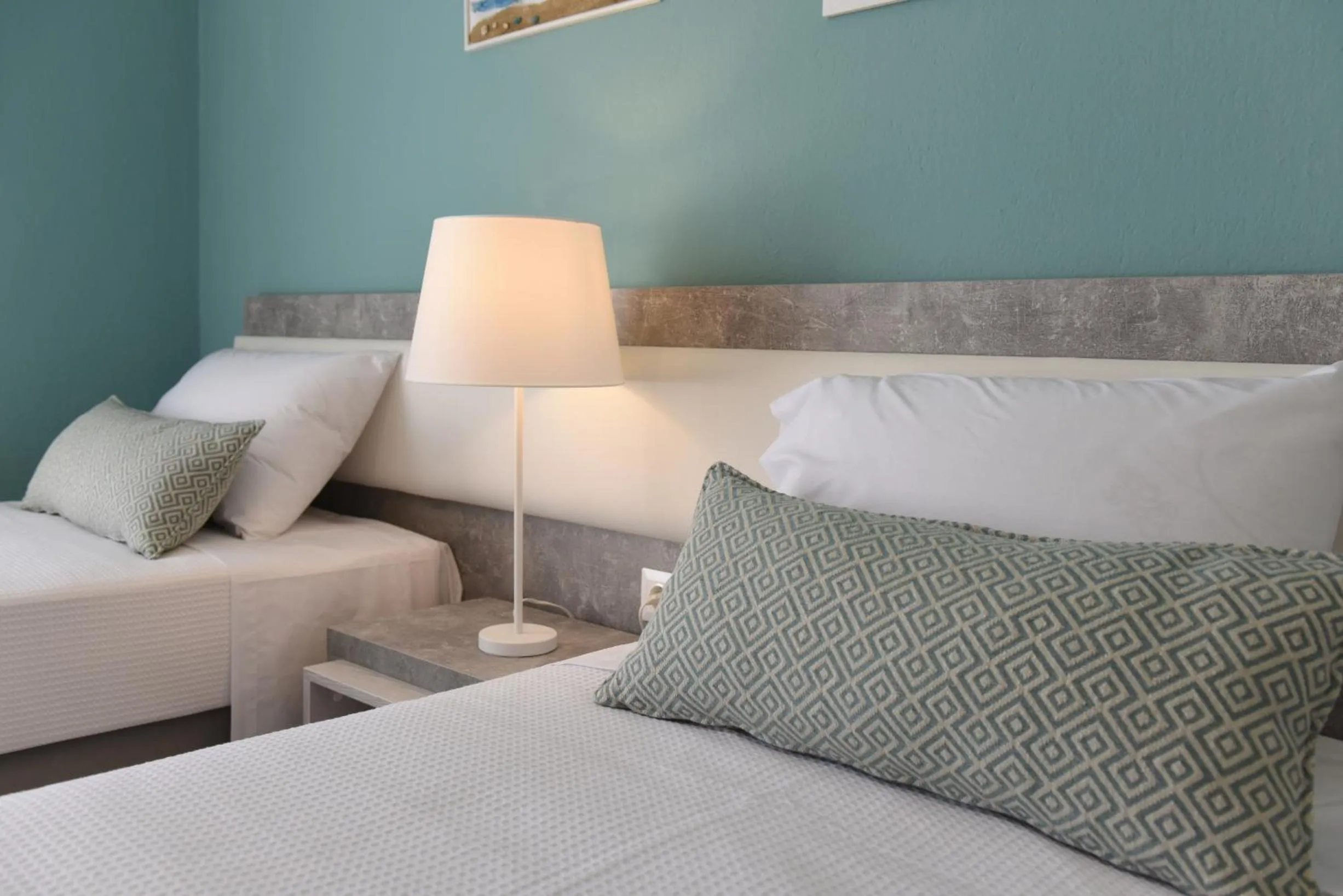 Photo of the whole room, Bed in Dionisos Elia