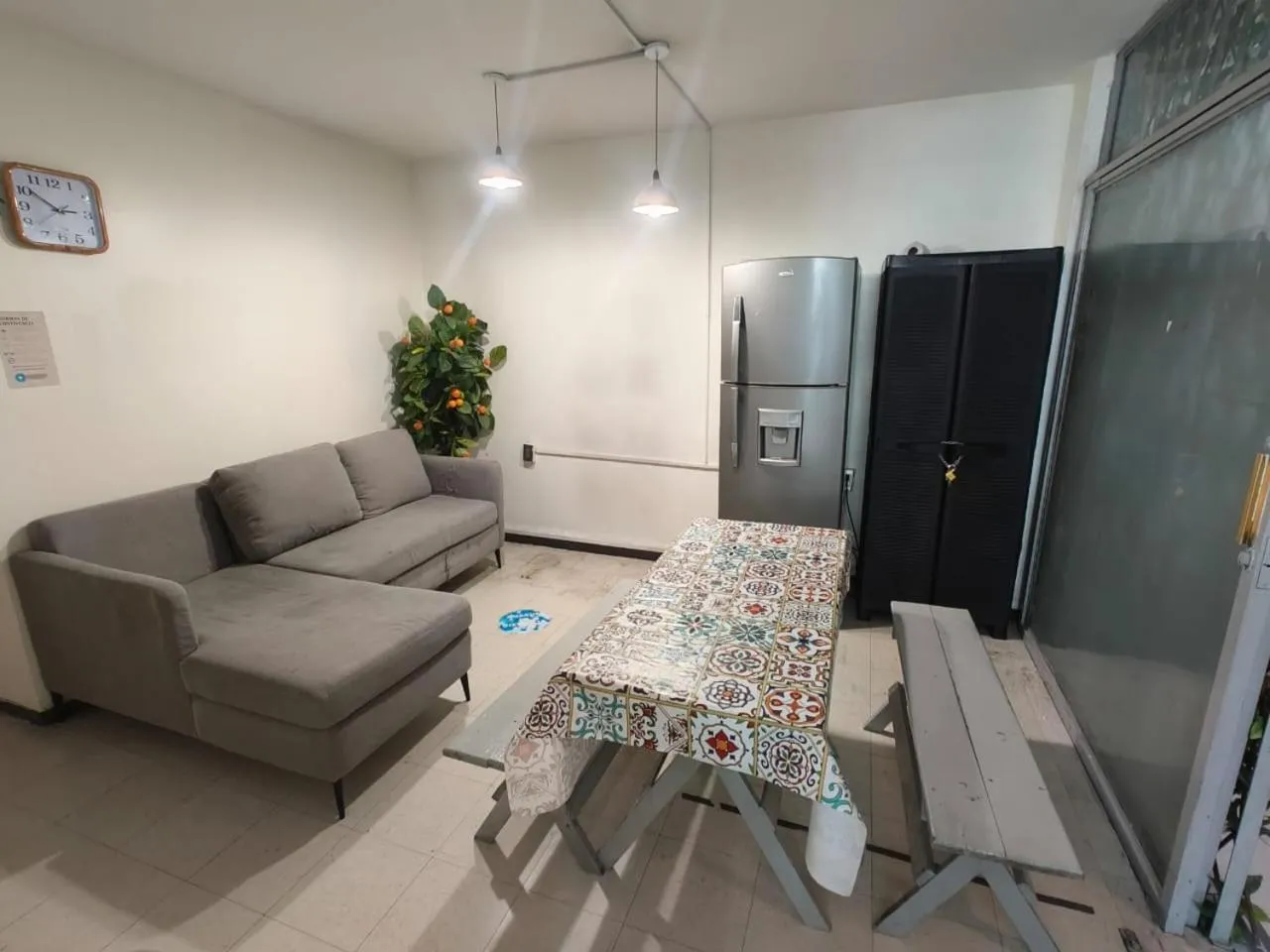 Seating area in Hostal Ciudad de México - Habitaciones privadas en el centro histórico