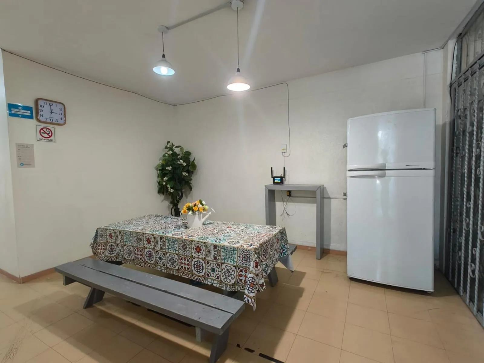 Dining area in Hostal Ciudad de Mexico