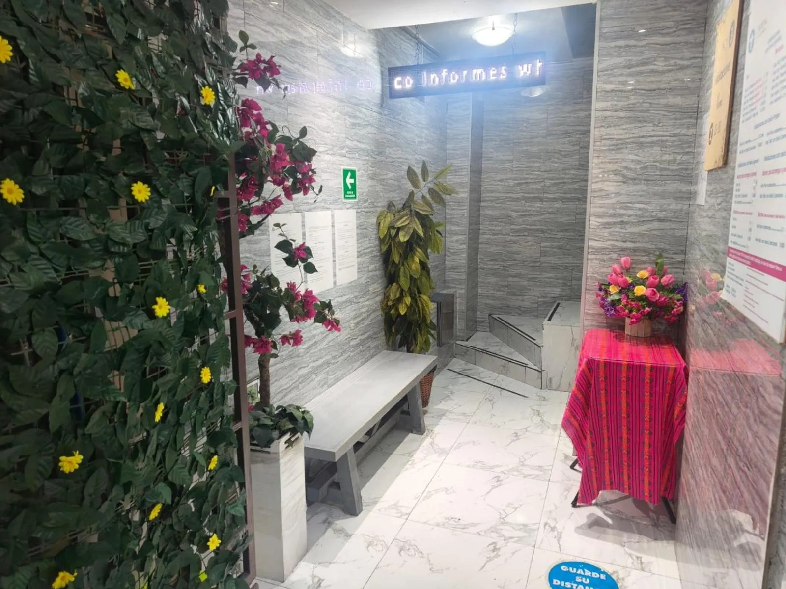 Lobby or reception in Hostal Ciudad de Mexico