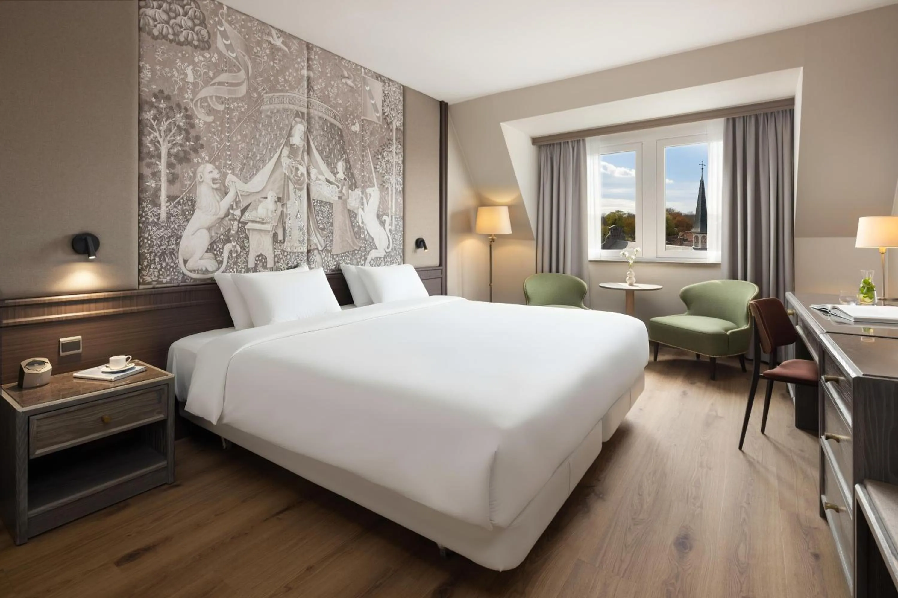 Bedroom, Bed in NH Brugge