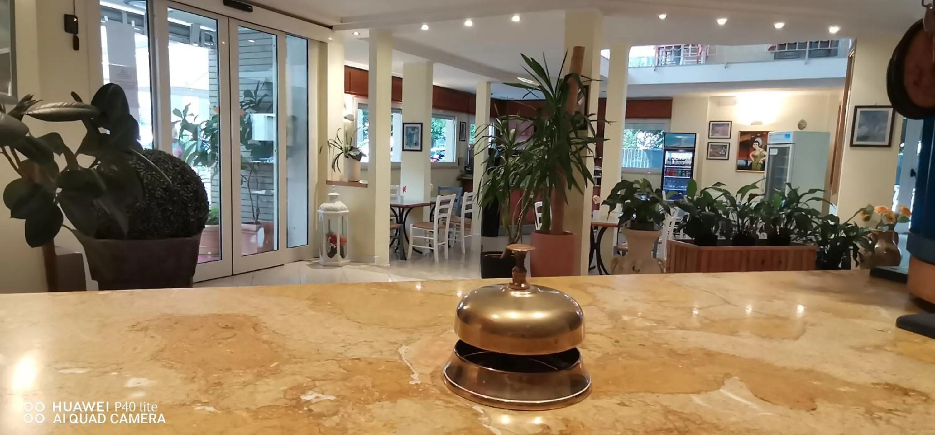 Lobby or reception in Hotel Rugantino