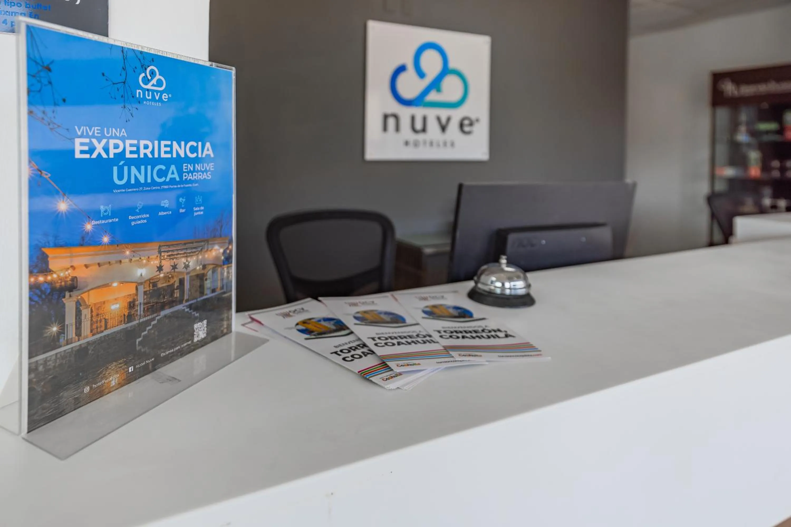 Lobby or reception in Hotel Nuve Torreón