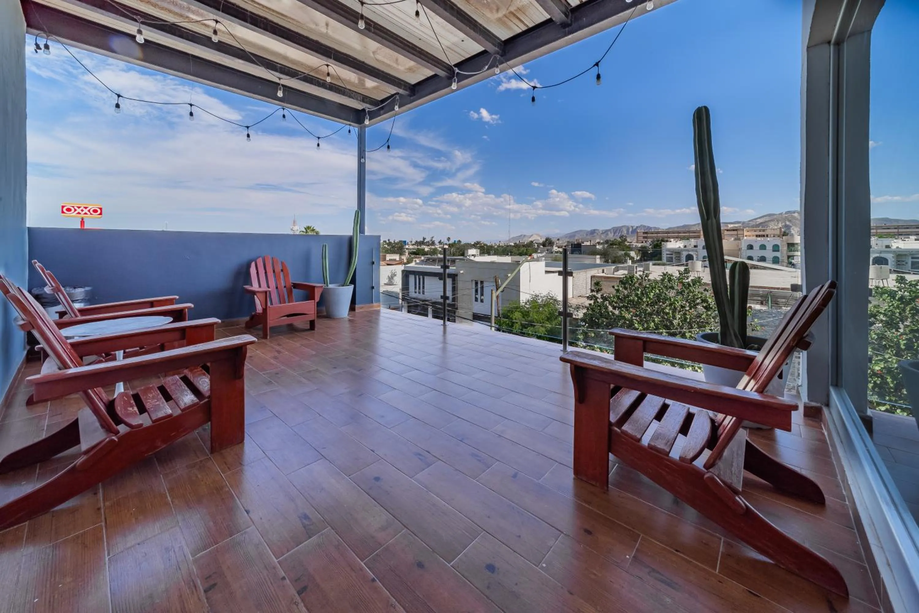 Balcony/Terrace in Hotel Nuve Torreón