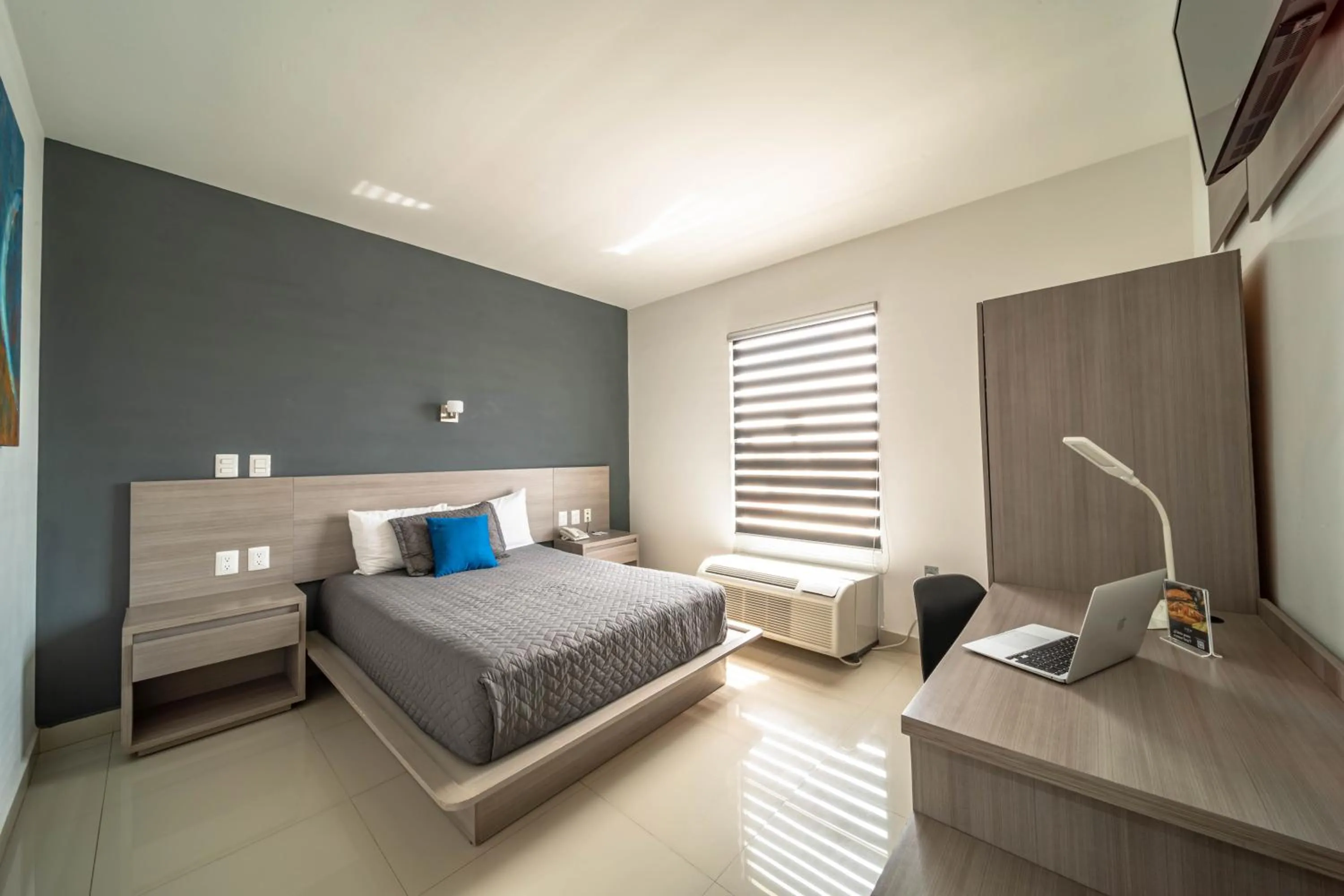 Bed in Hotel Nuve Torreón