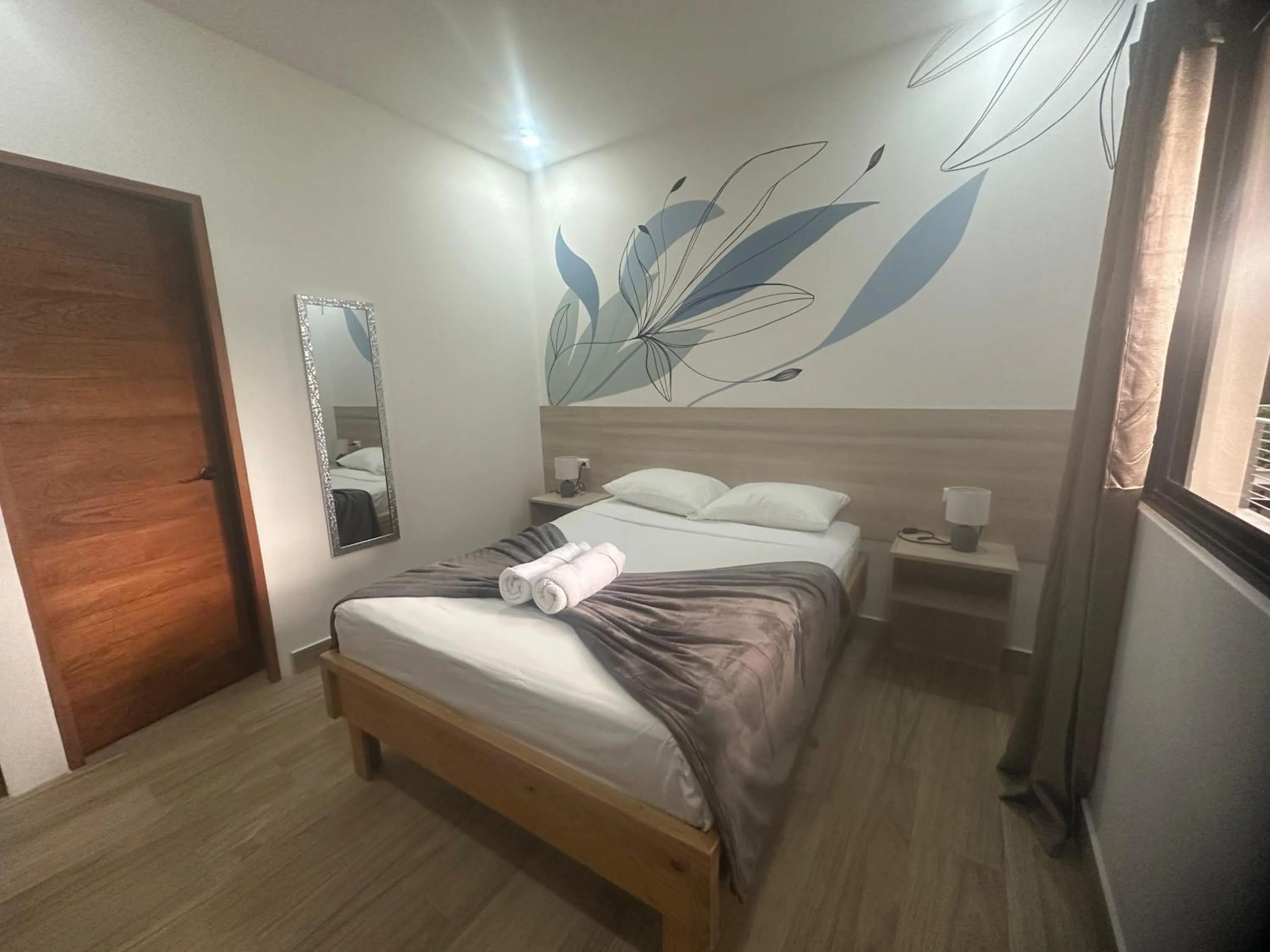 Bed in Wide Mouth Frog Quepos