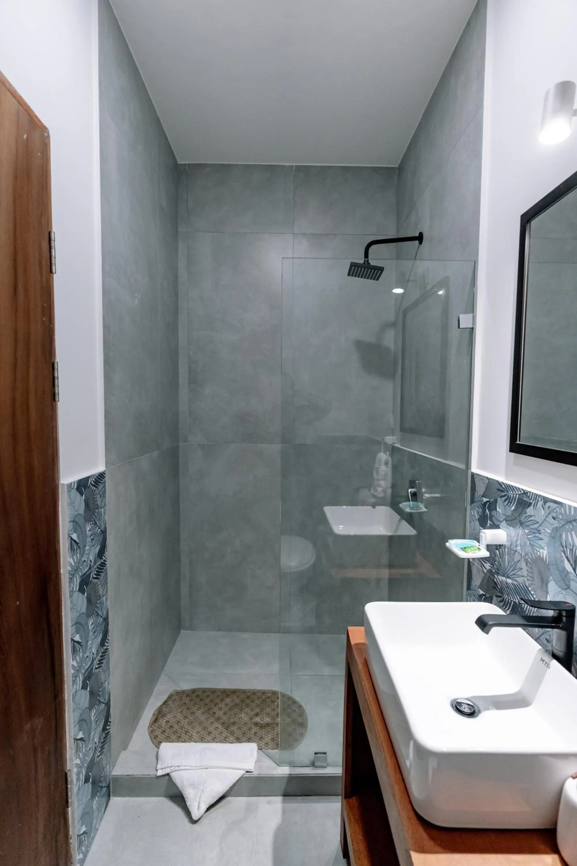 Shower in Wide Mouth Frog Quepos