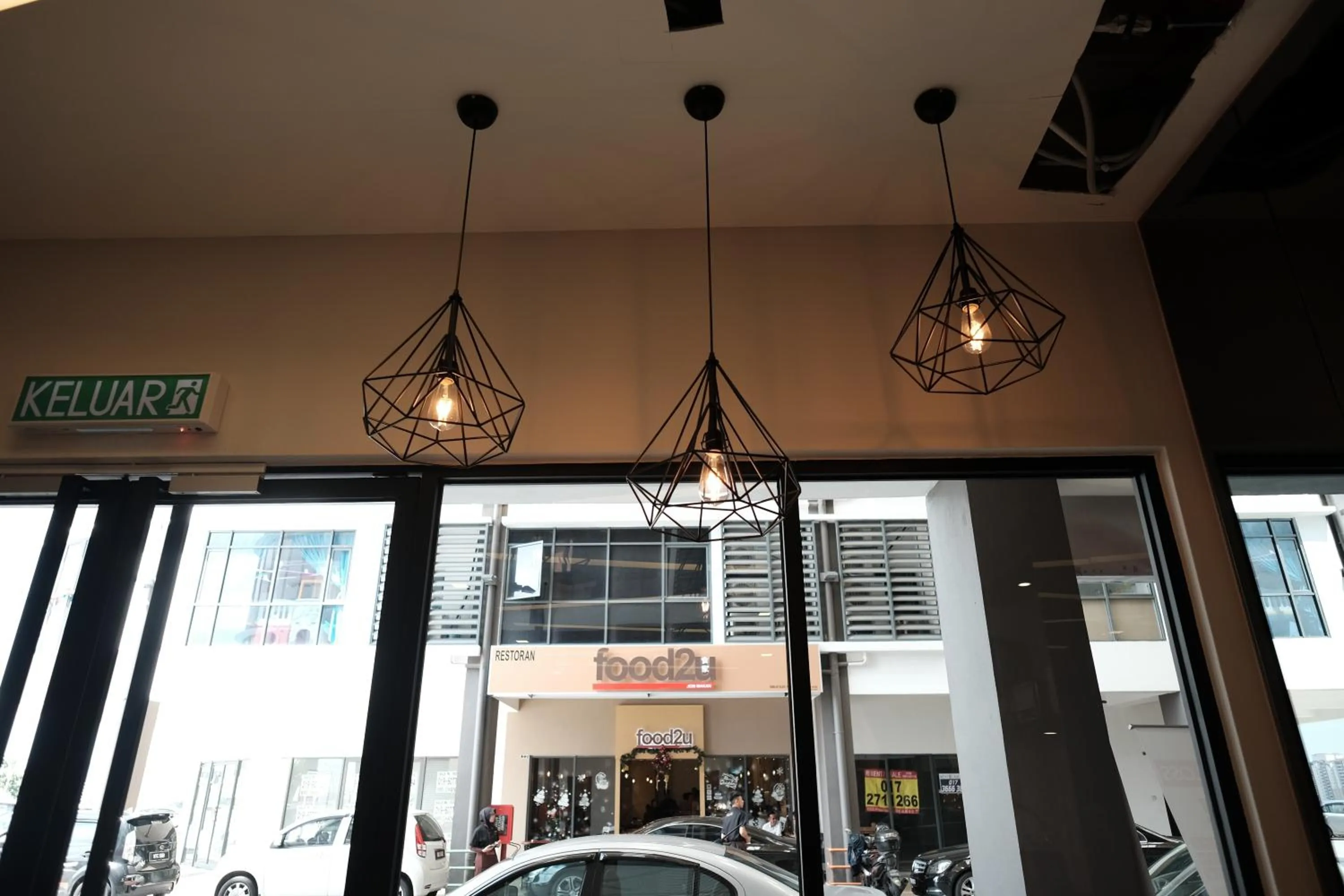 Seating area in B Lot Hotel