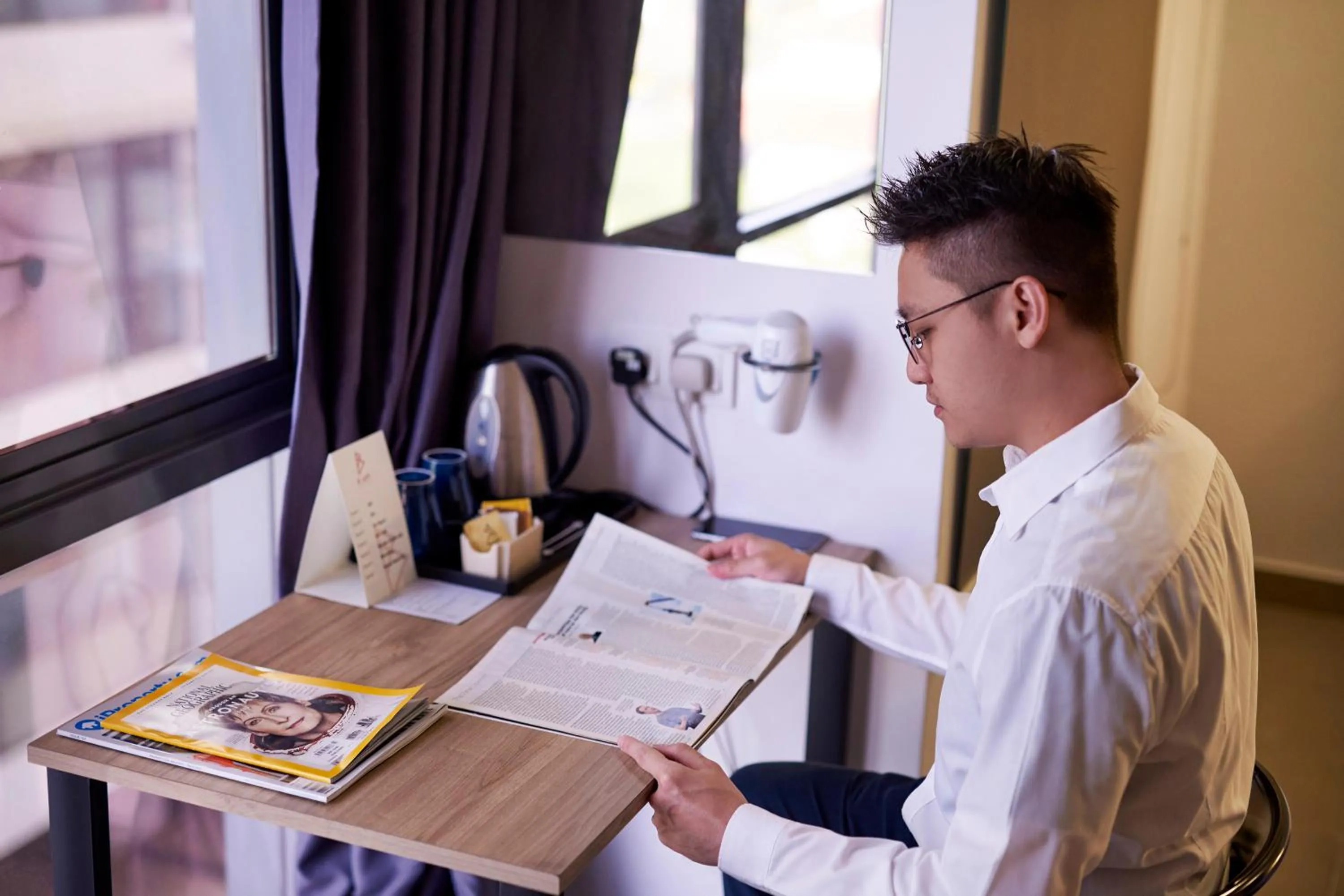 People in B Lot Hotel