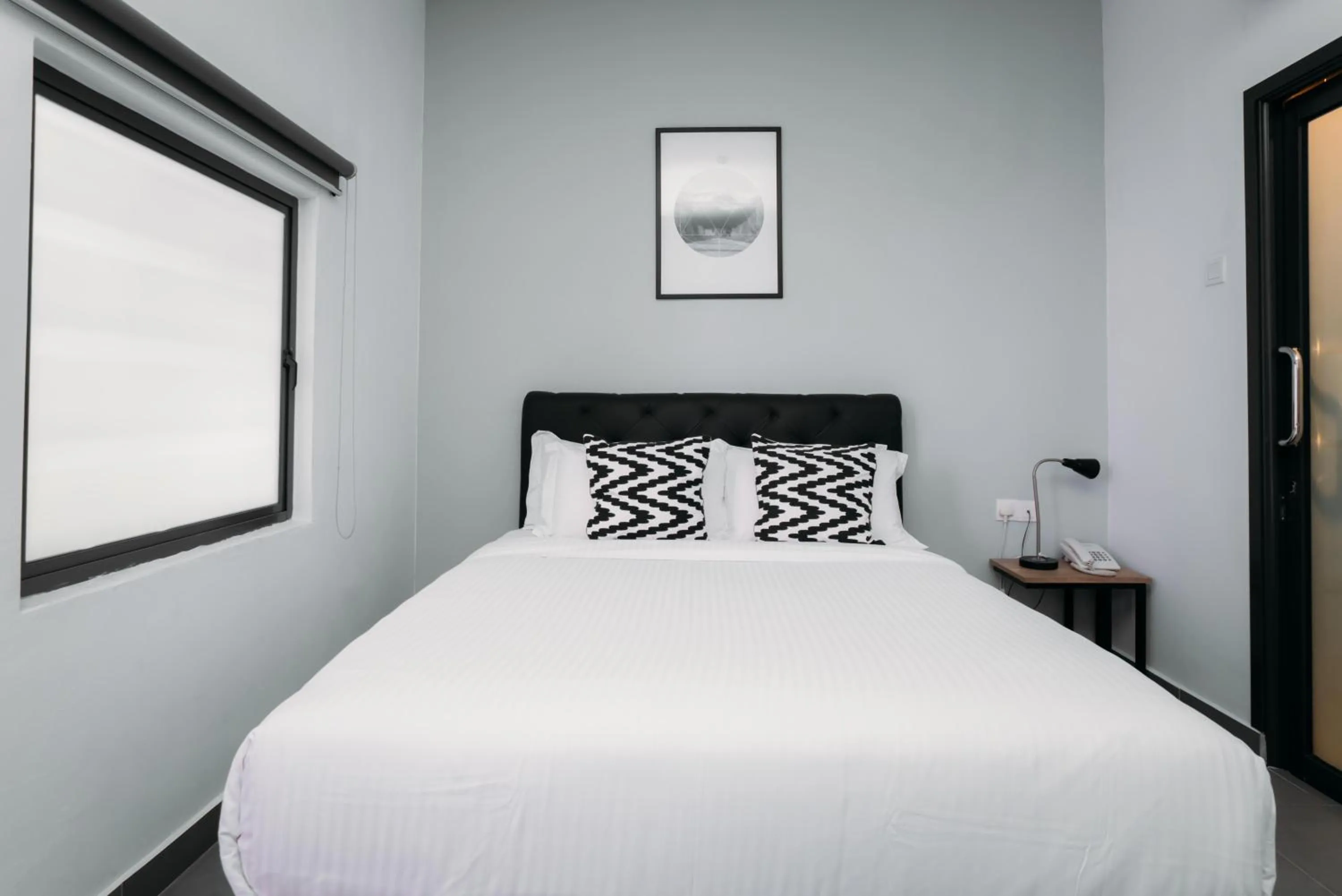 People, Bed in B Lot Hotel