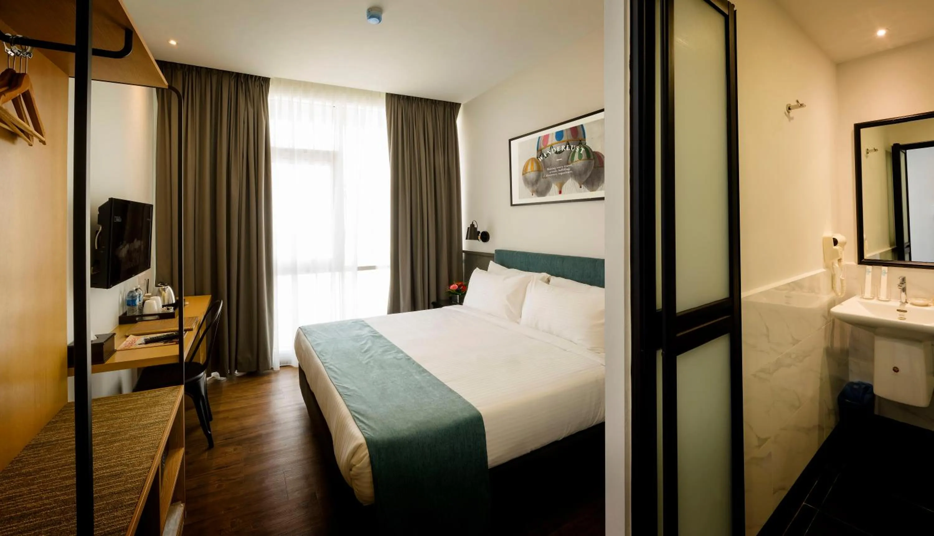 Photo of the whole room, Bed in H Boutique Hotel, Kota Damansara