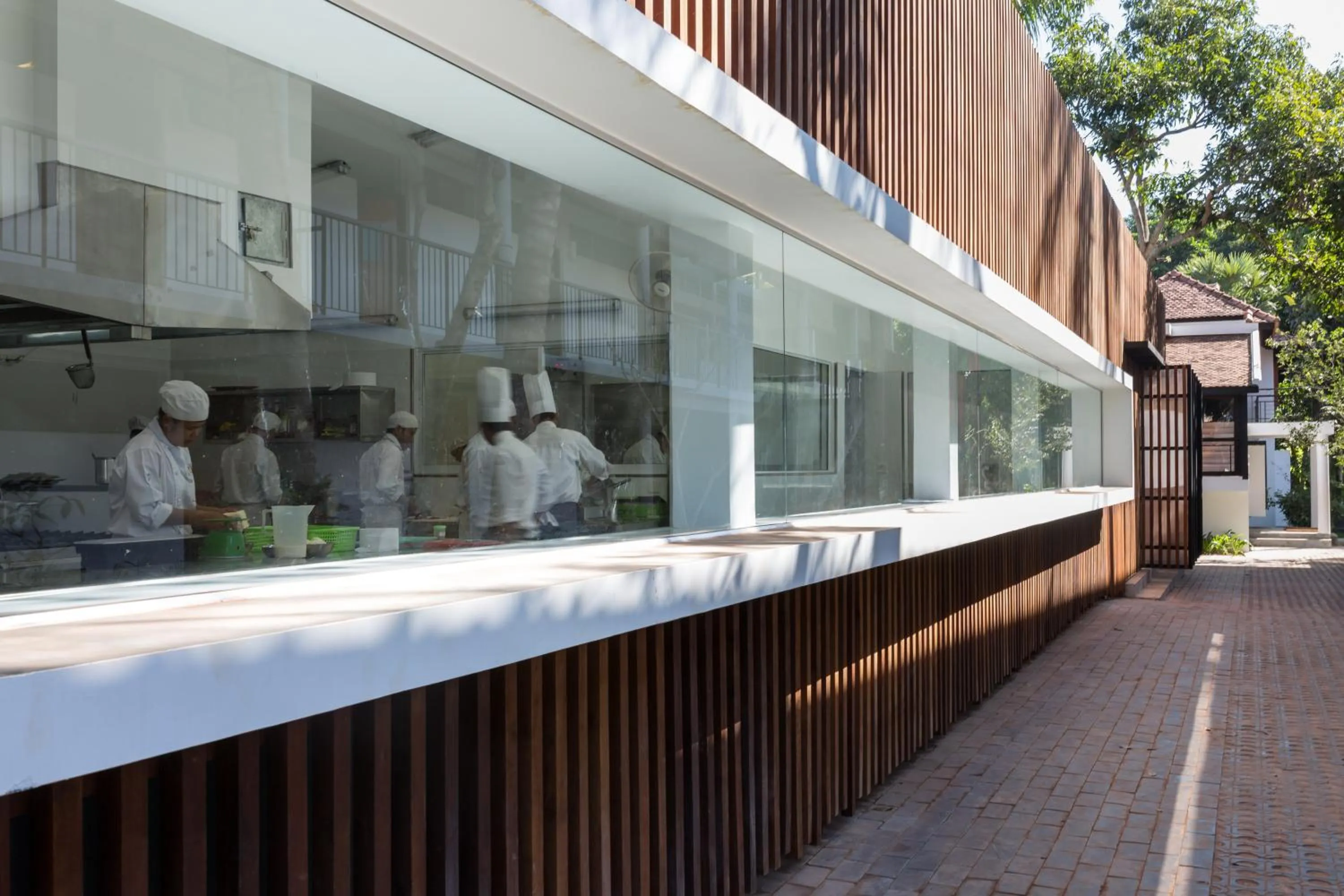 Restaurant/places to eat in Sala Baï Hotel & Restaurant School