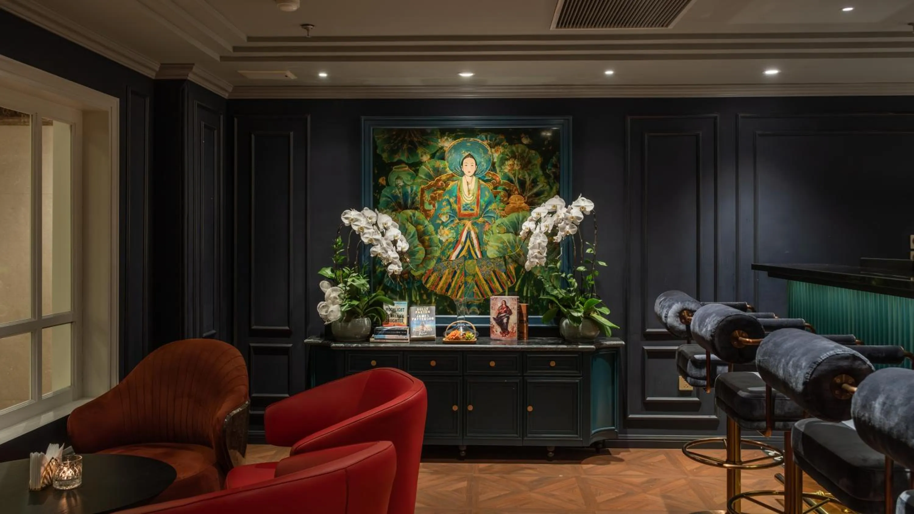 Seating area in Champton Hanoi Hotel