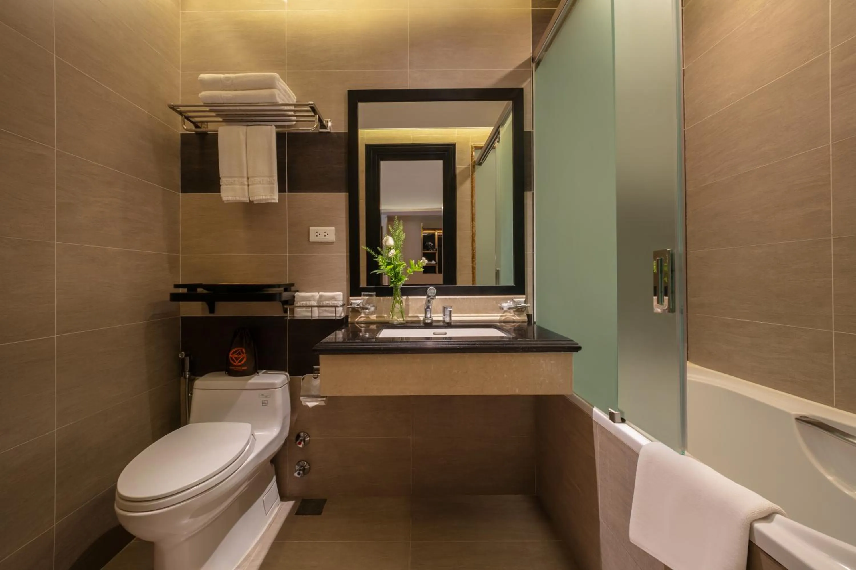 Bathroom in Champton Hanoi Hotel