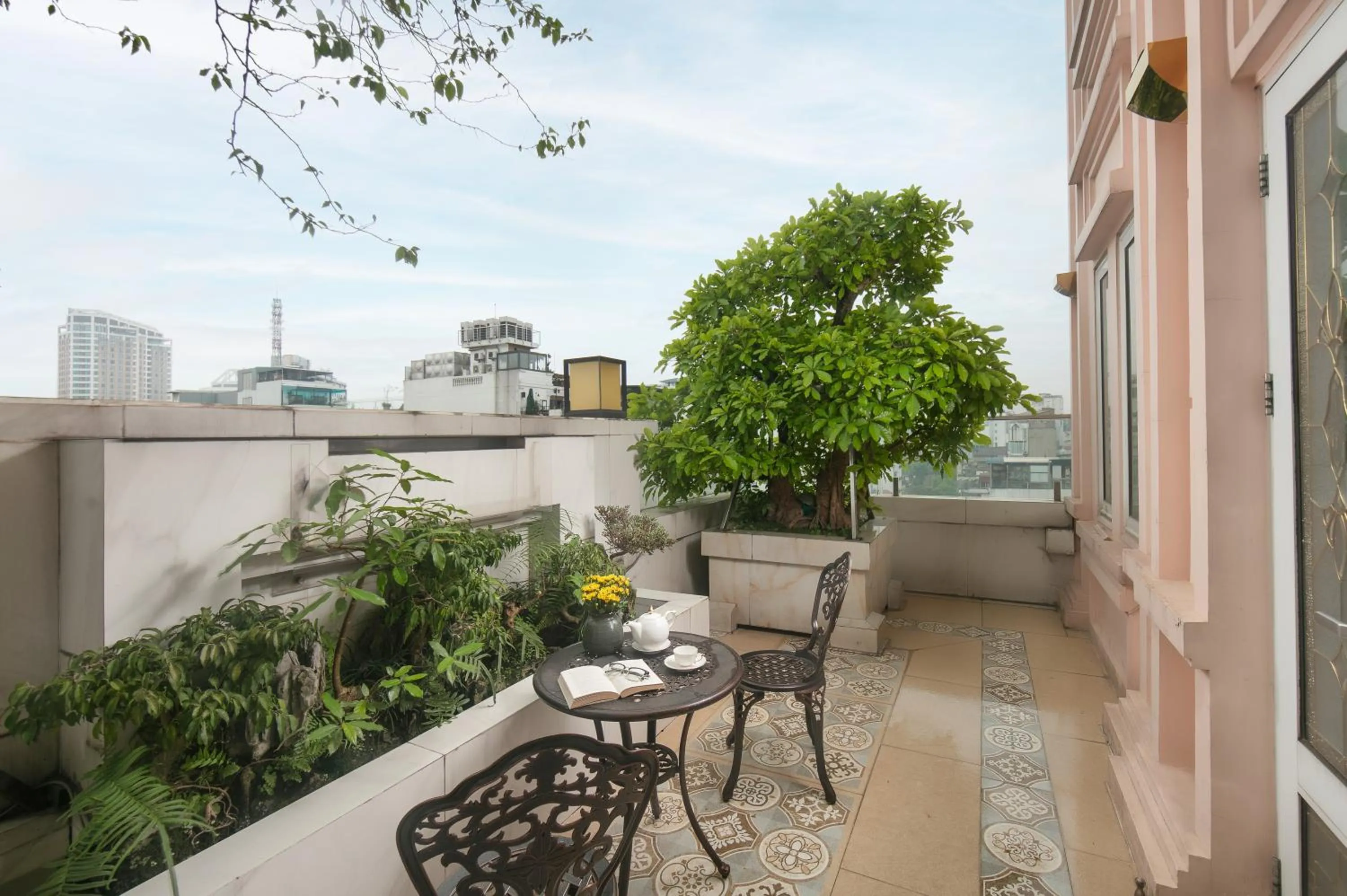 Balcony/Terrace in Champton Hanoi Hotel