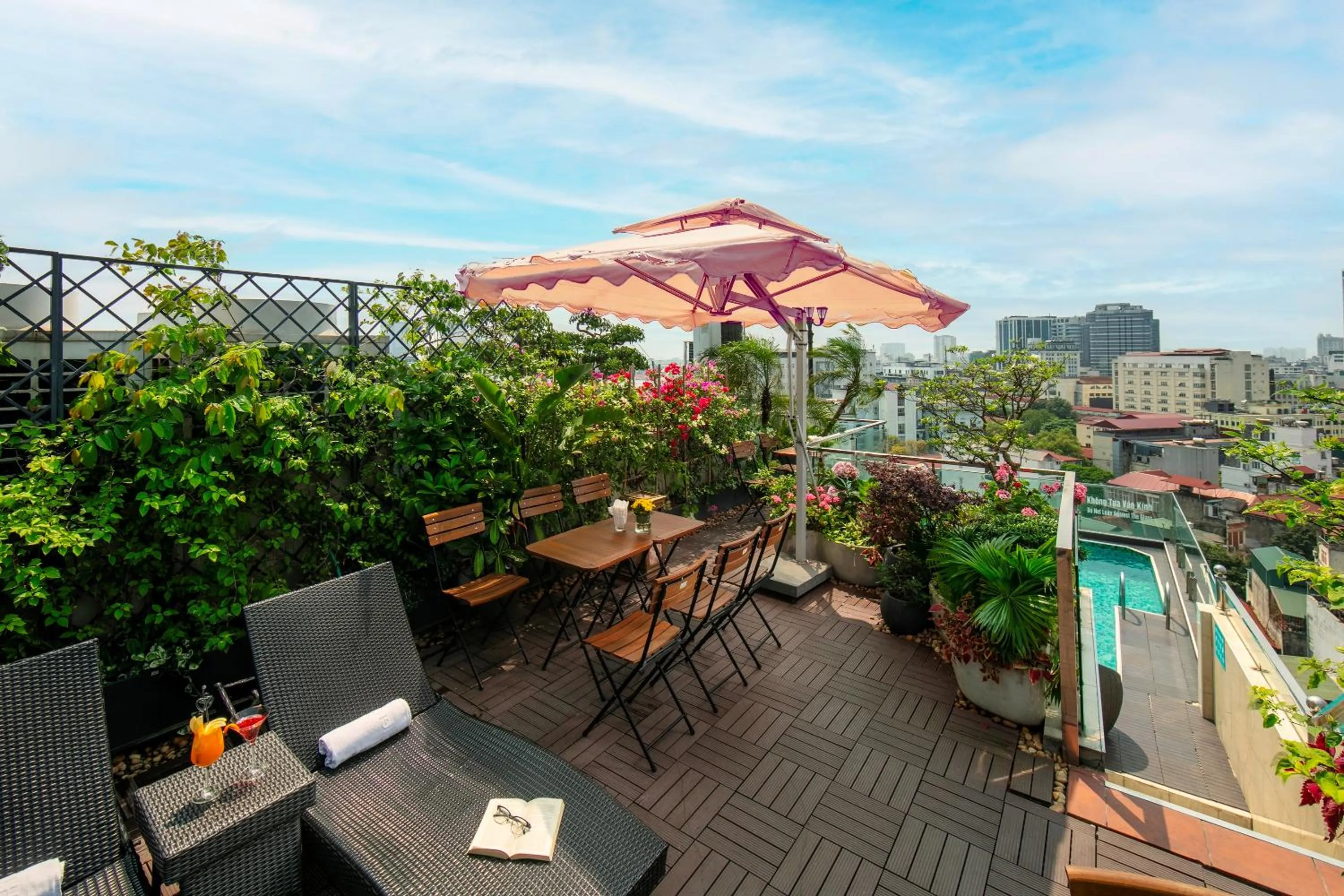 City view in The Light Hotel