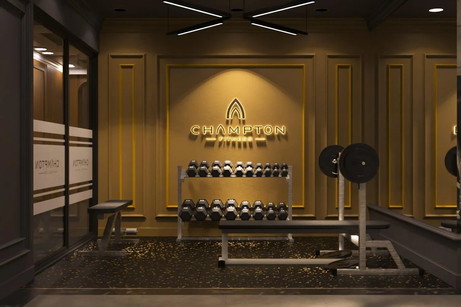 Fitness centre/facilities in Champton Hanoi Hotel