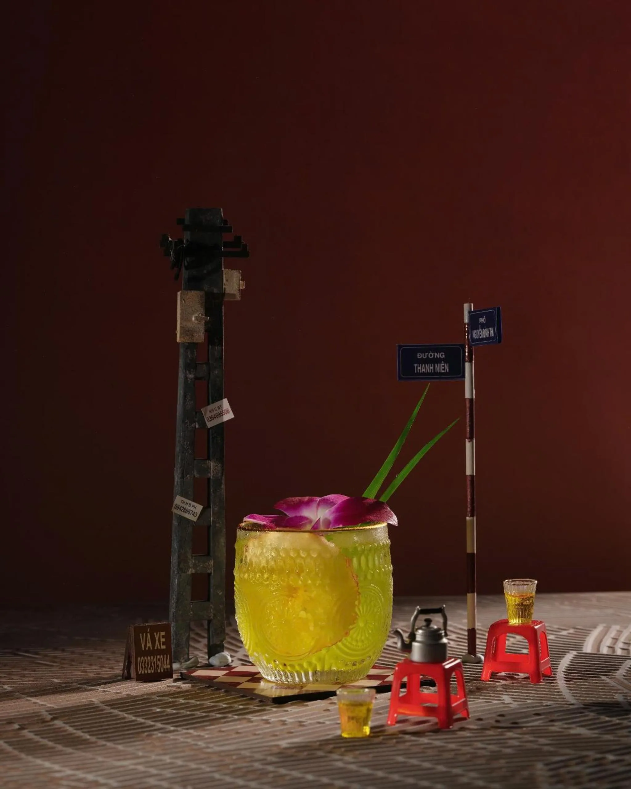 Drinks in Champton Hanoi Hotel