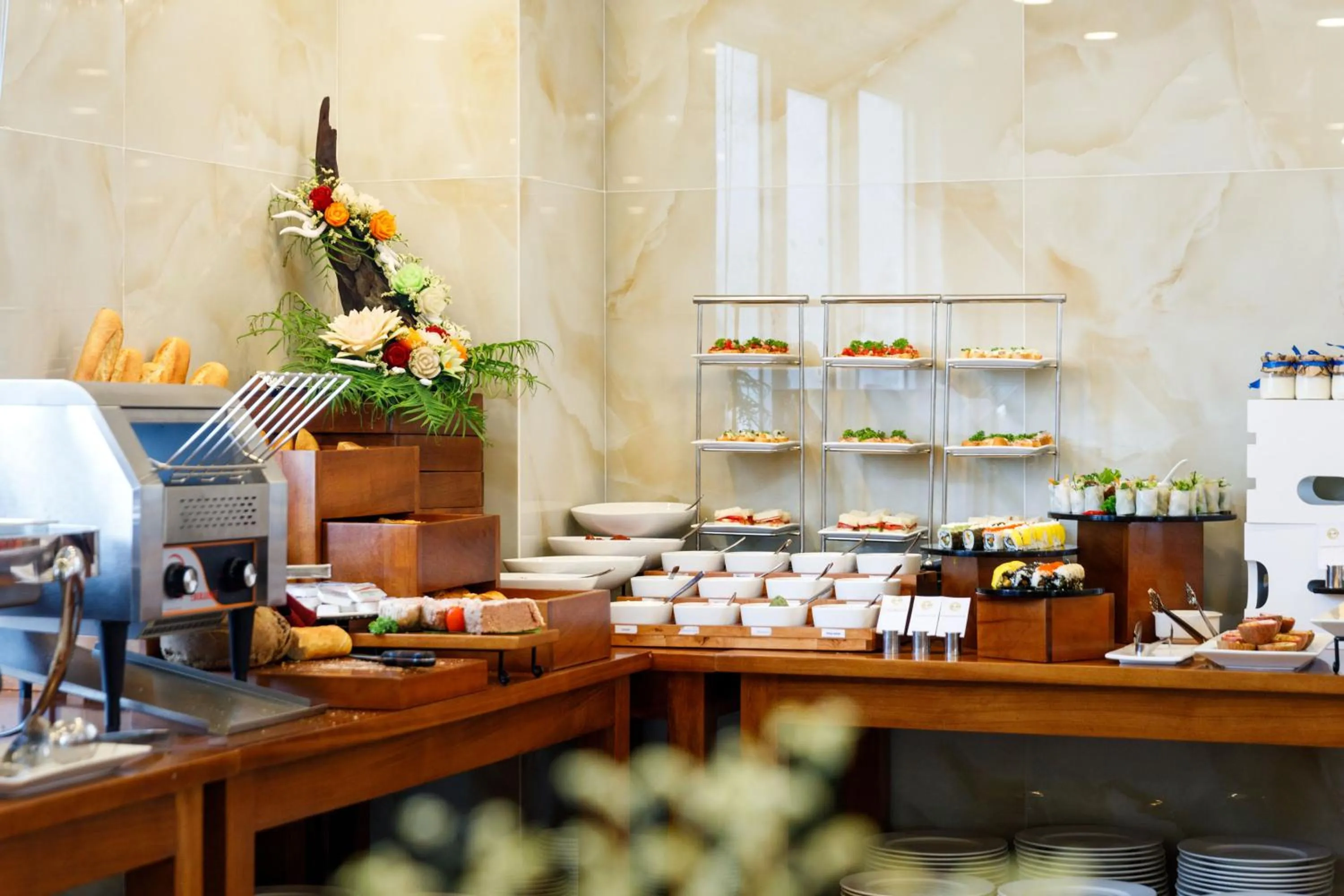 Breakfast in Champton Hanoi Hotel