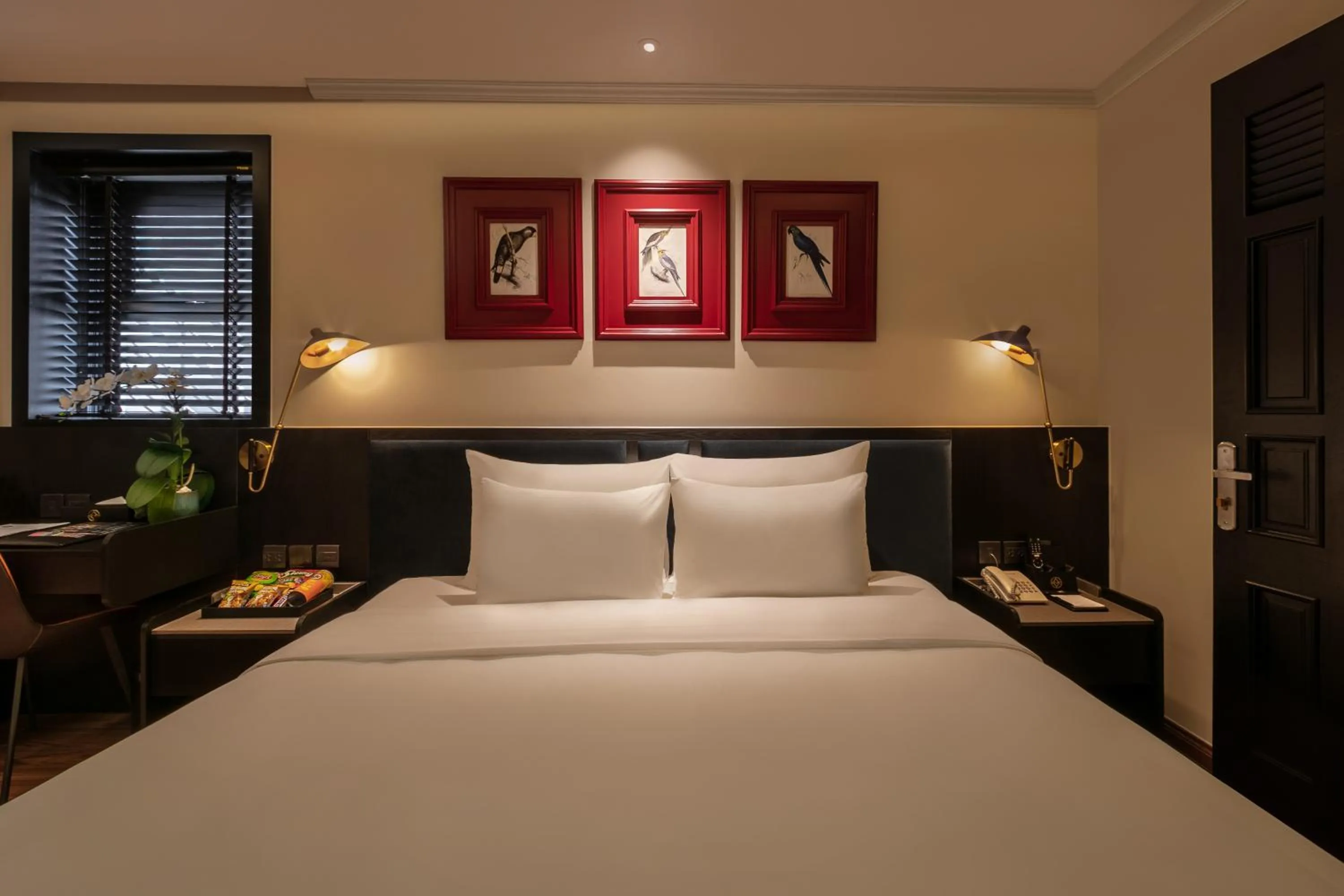 Property building, Bed in Champton Hanoi Hotel