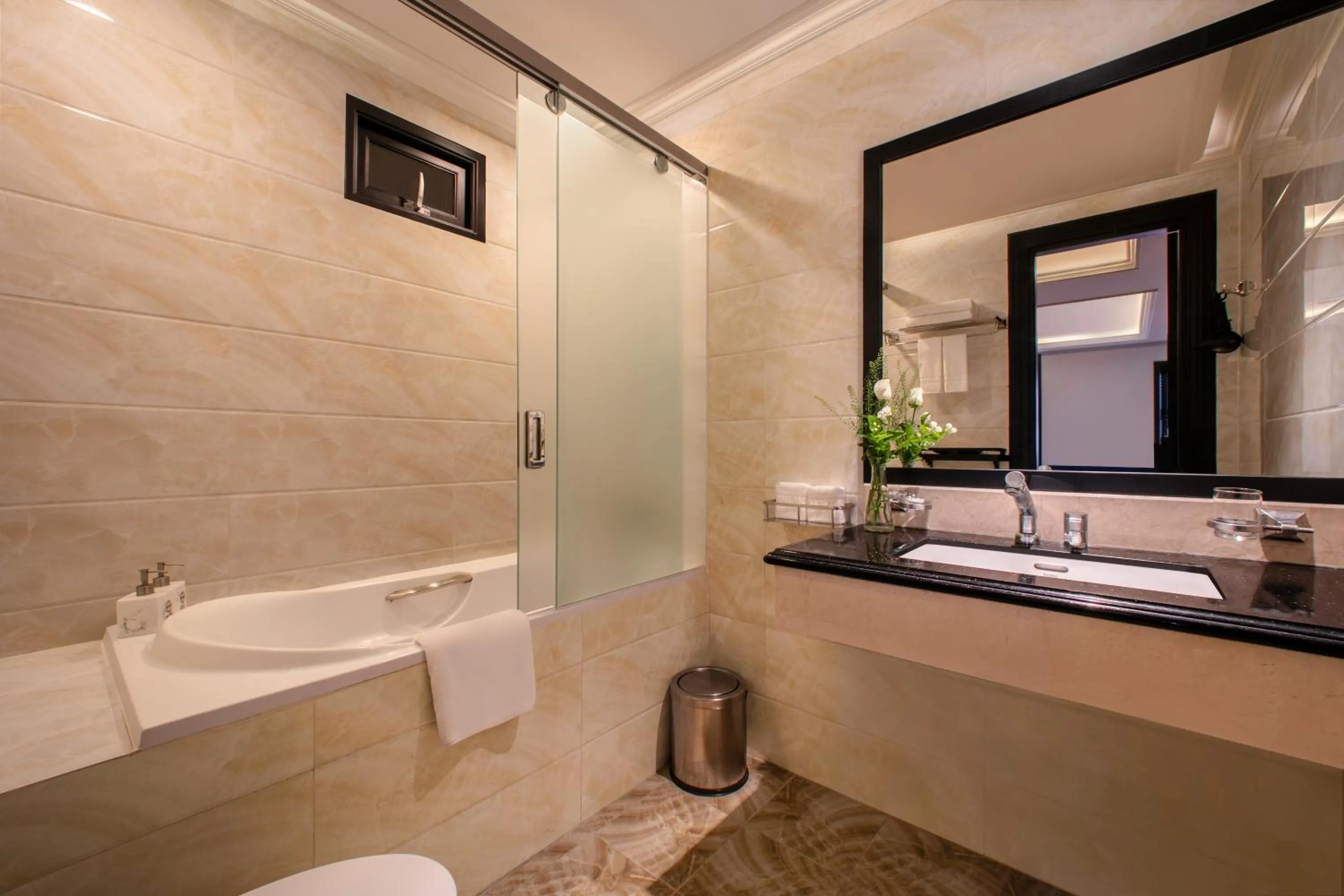 Bathroom in Champton Hanoi Hotel