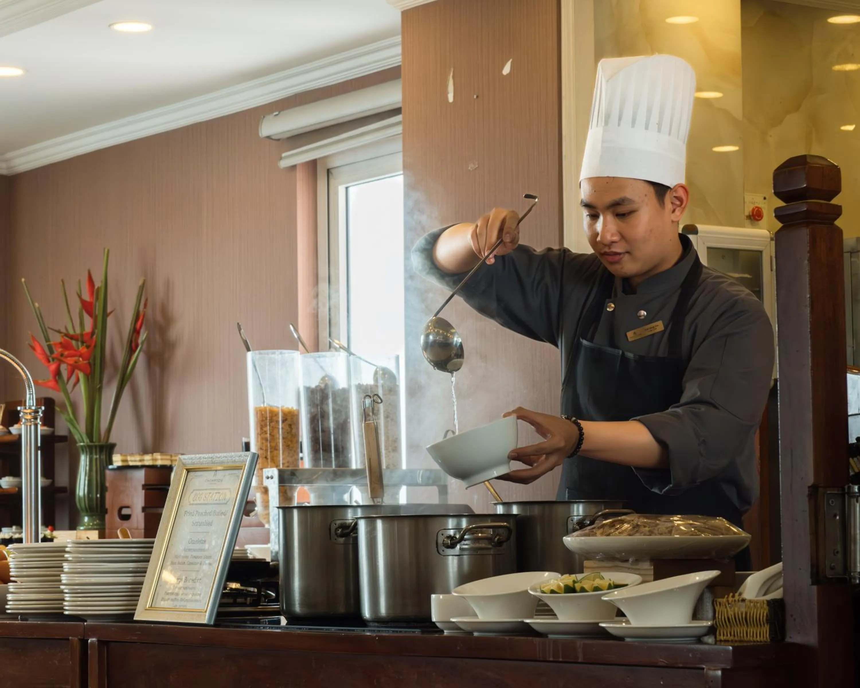Food in Champton Hanoi Hotel