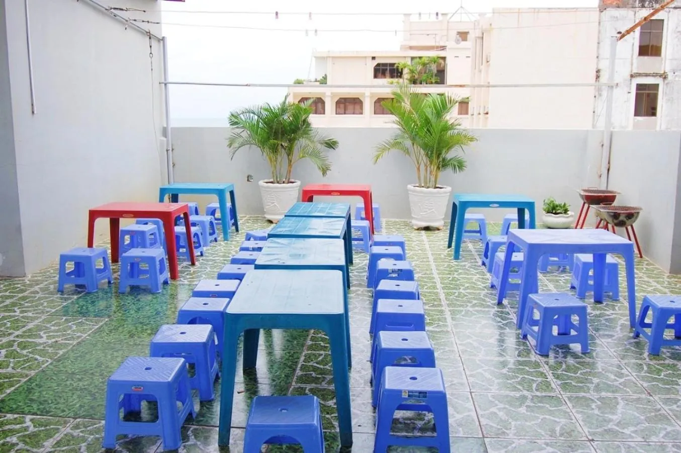 Seating area in Thai Quang Hotel