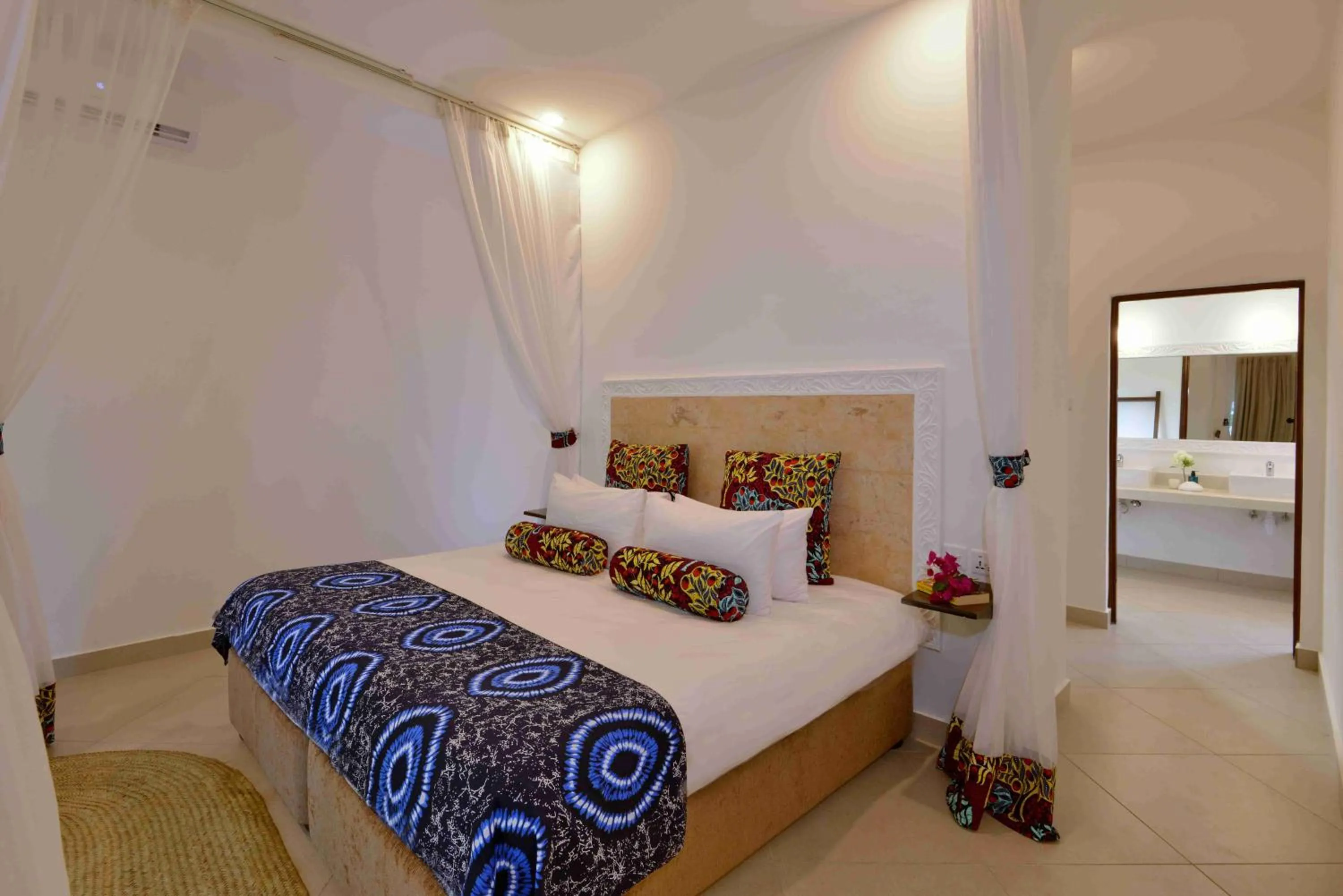 Bed in Mnarani Beach Club