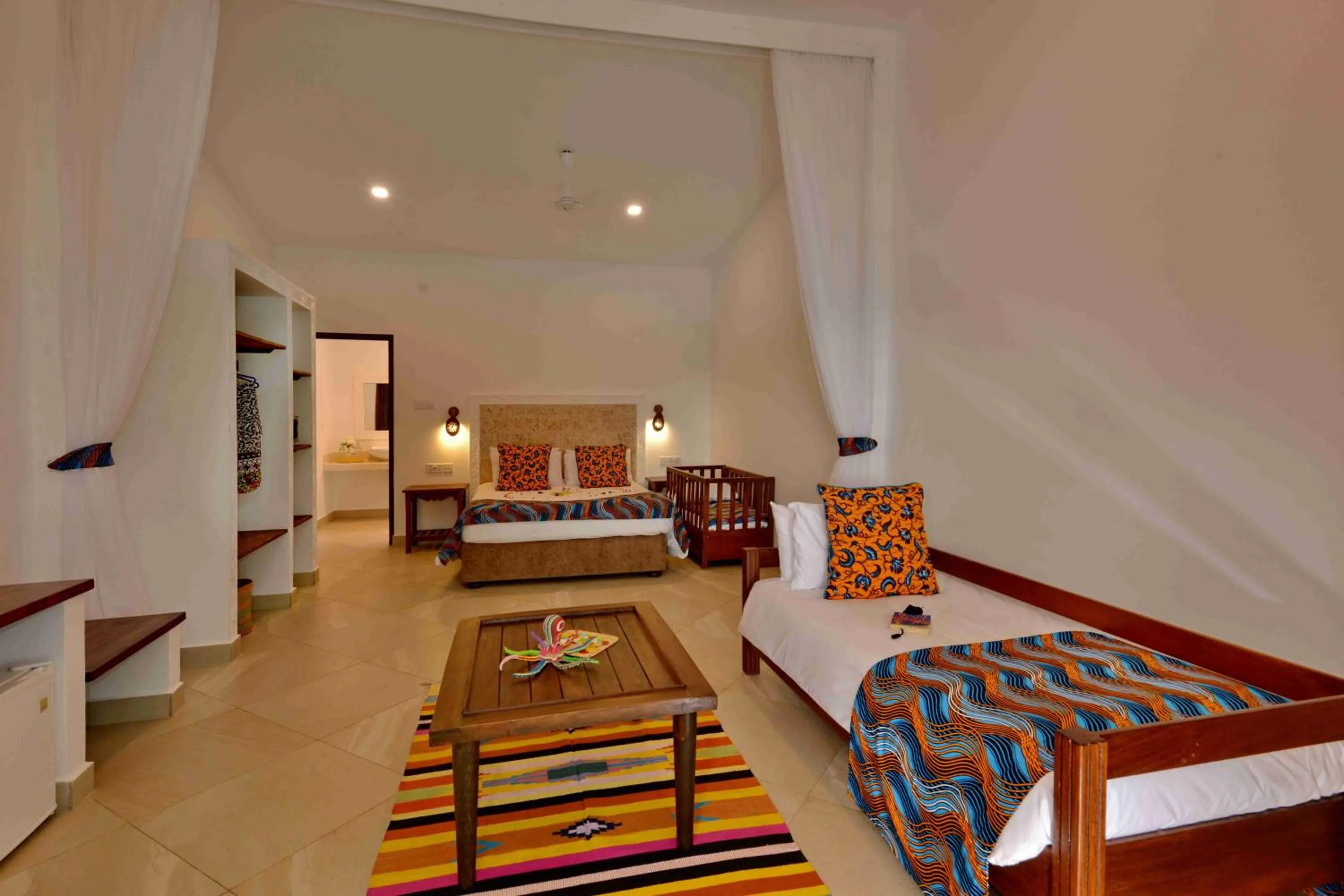 Bed in Mnarani Beach Club