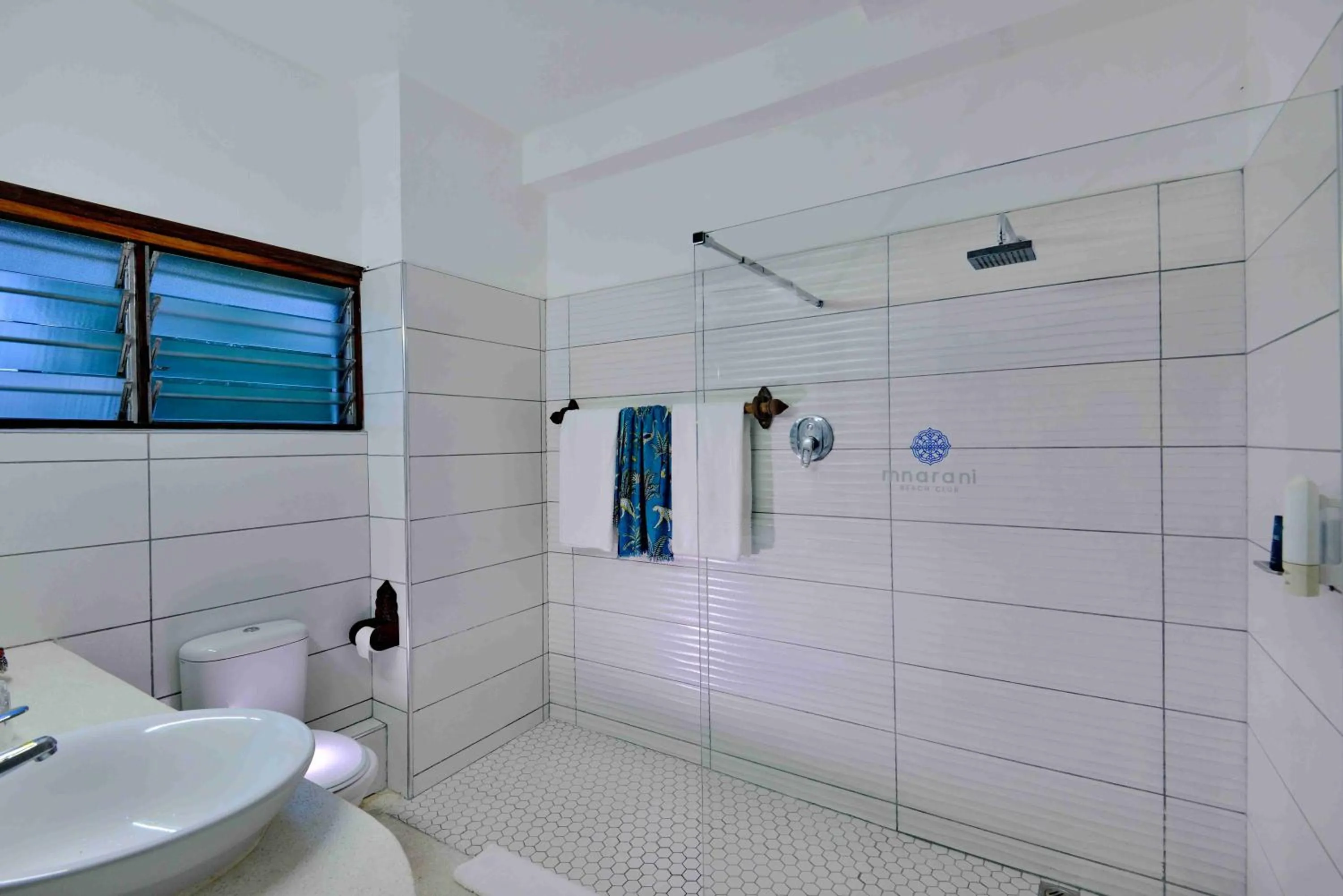 Shower in Mnarani Beach Club