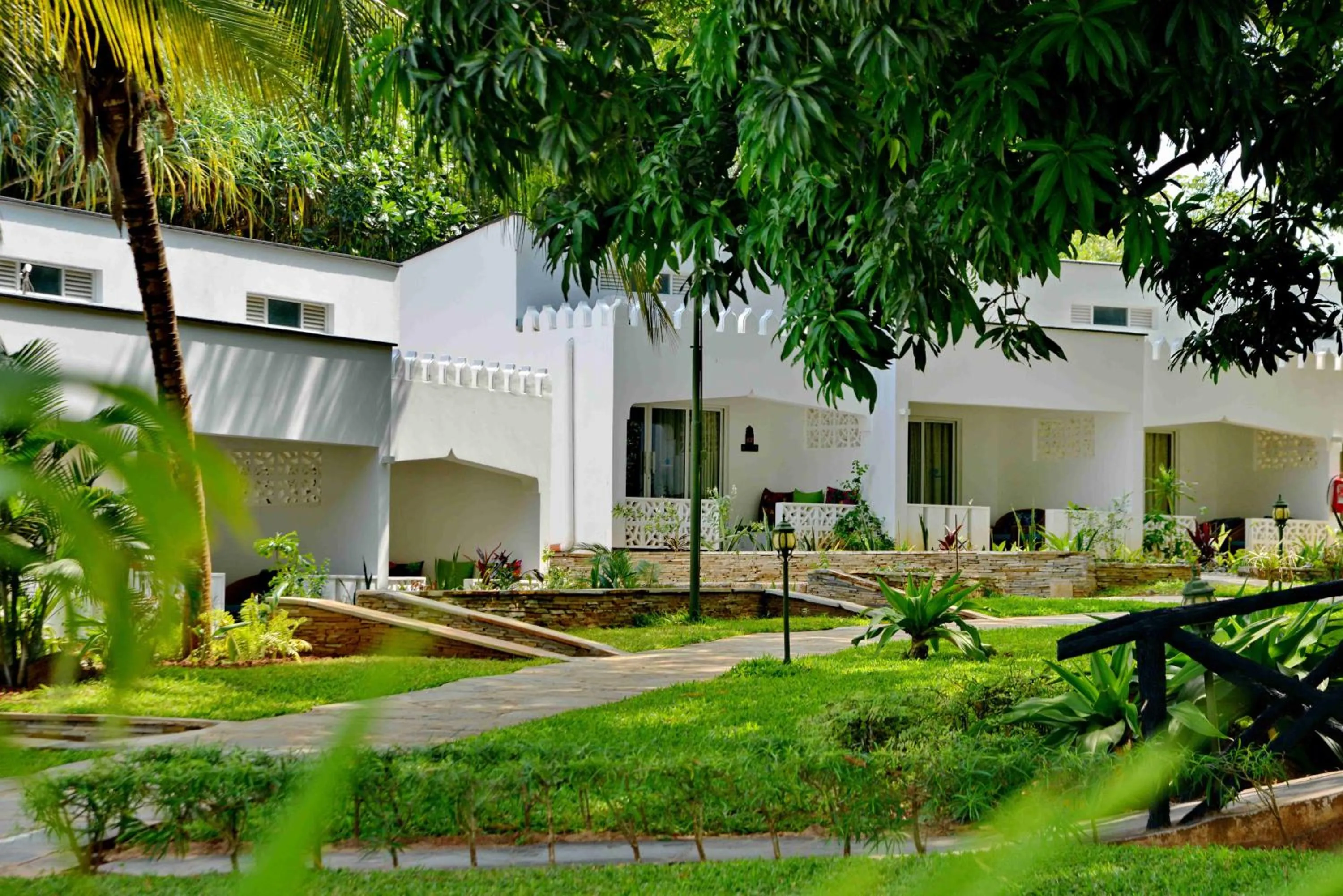 Garden view in Mnarani Beach Club