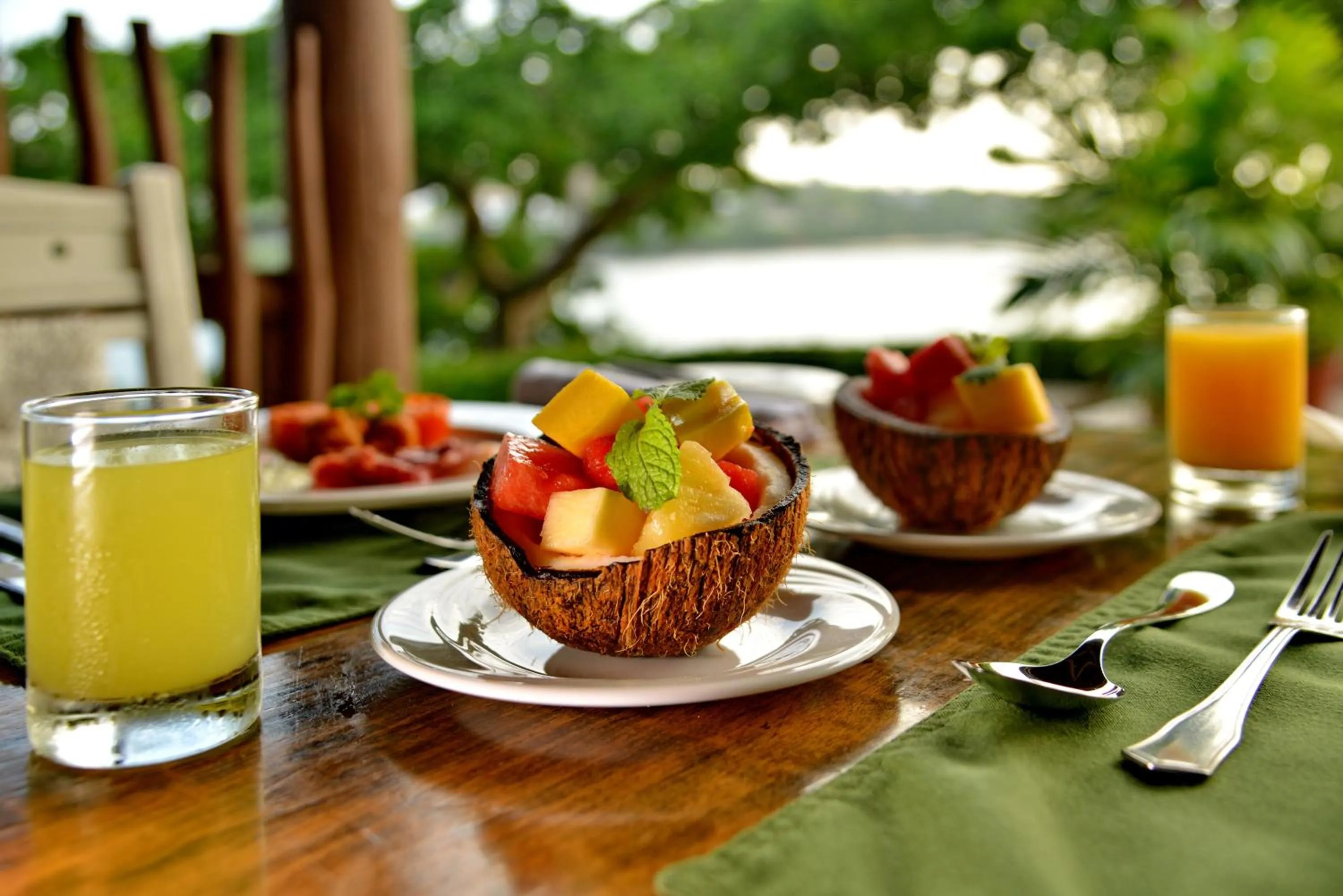 Breakfast in Mnarani Beach Club