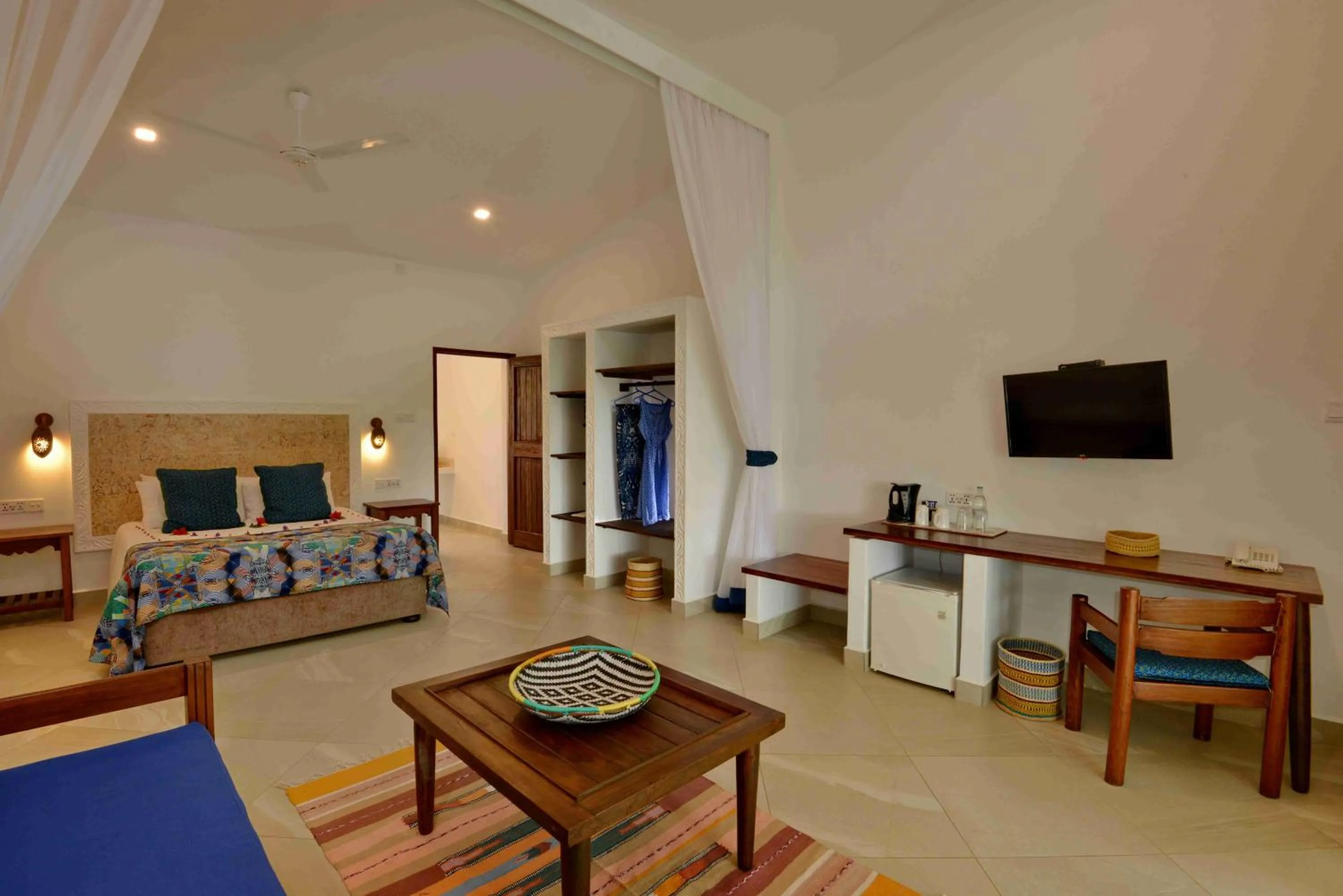 Photo of the whole room, Bed in Mnarani Beach Club