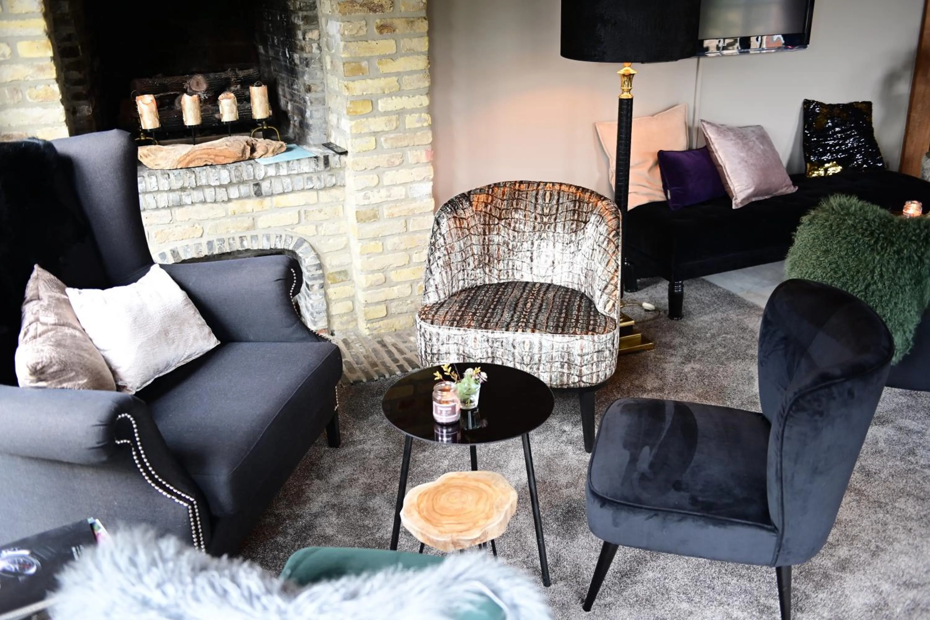 Lounge or bar in Hotel Ten Lande