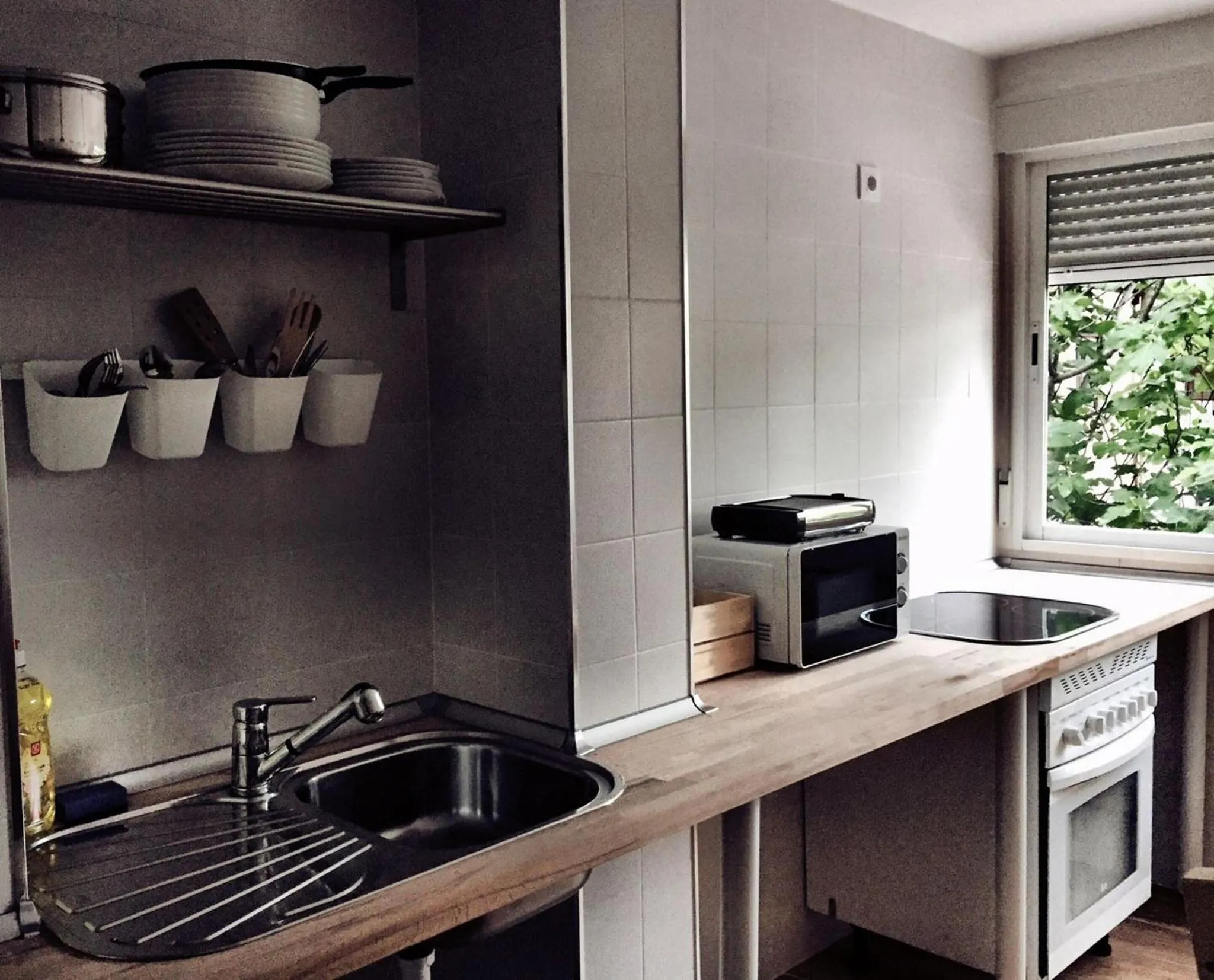 Dining area in Hostal Ciempozuelos, cerca del Parque Warner y Madrid