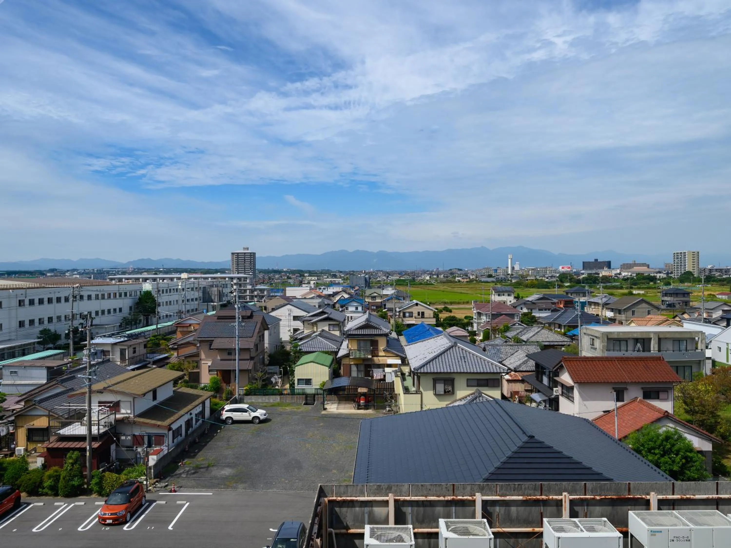 City view in Hotel Green Park Suzuka