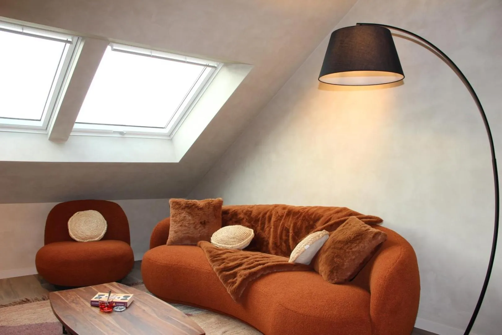 Living room in Hotel Astoria Gent