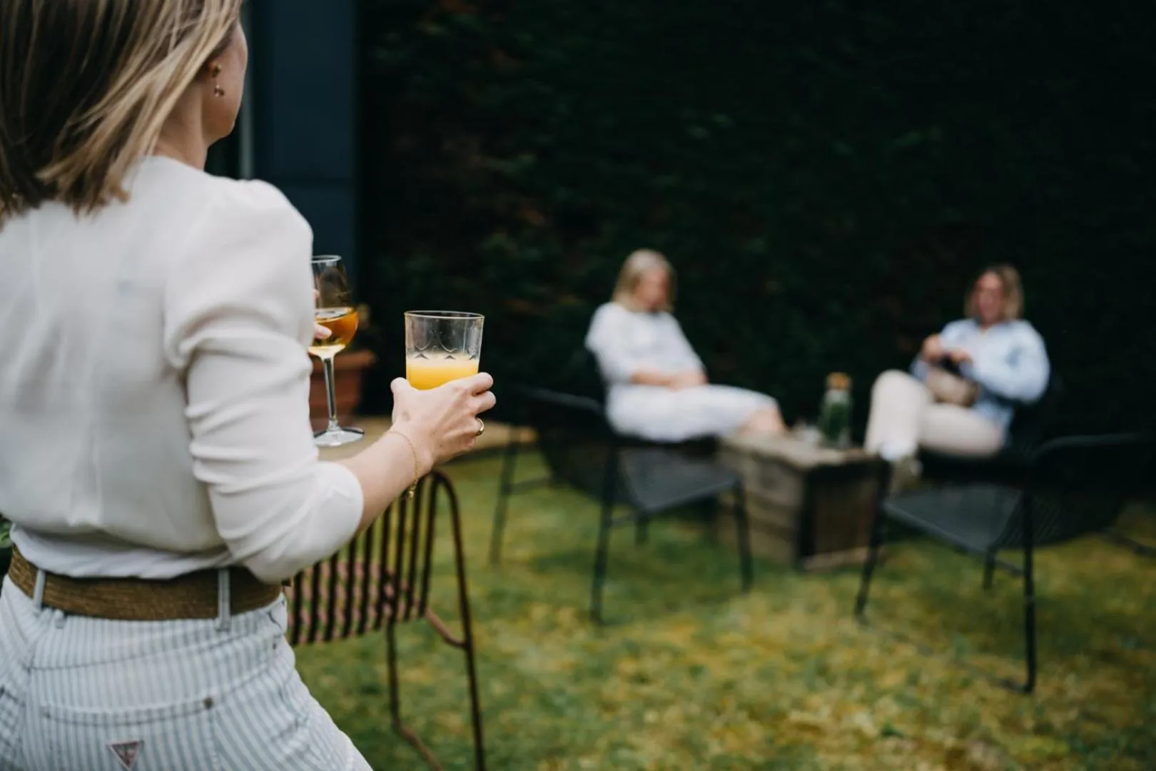 Garden in Hotel Astoria Gent