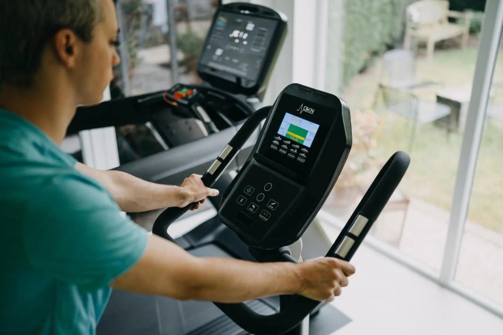 Fitness centre/facilities in Hotel Astoria Gent