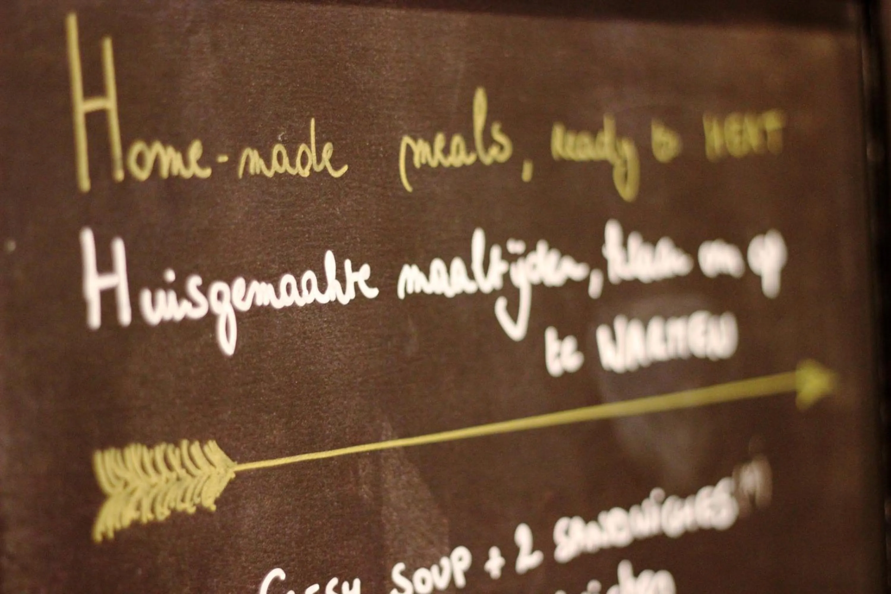 Food close-up in Hotel Astoria Gent