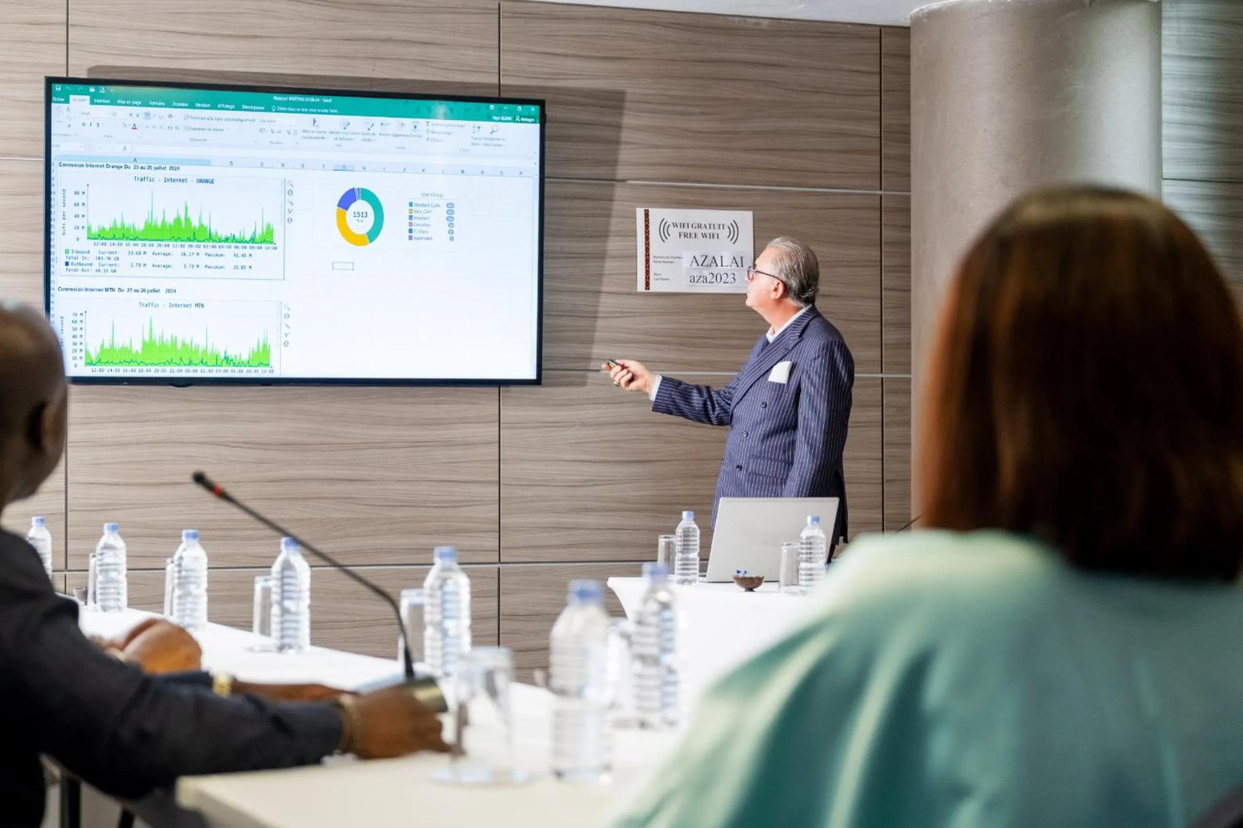 Meeting/conference room in Azalaï Hôtel Abidjan