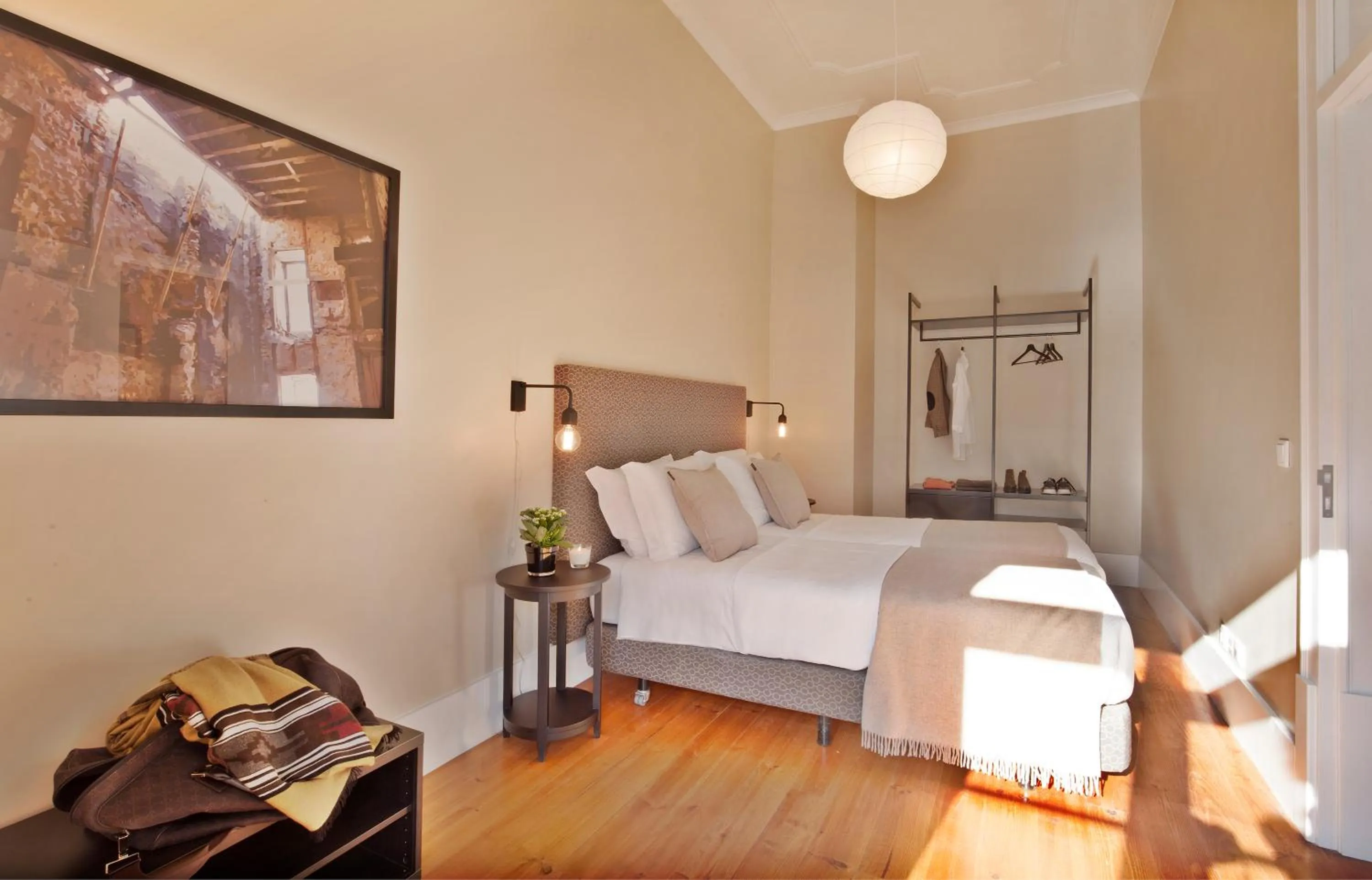 Bedroom, Bed in Lisbon Five Stars Apartments Bica