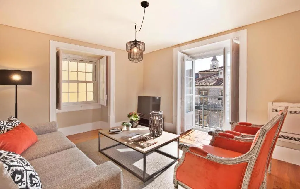 Living room in Lisbon Five Stars Apartments Bica