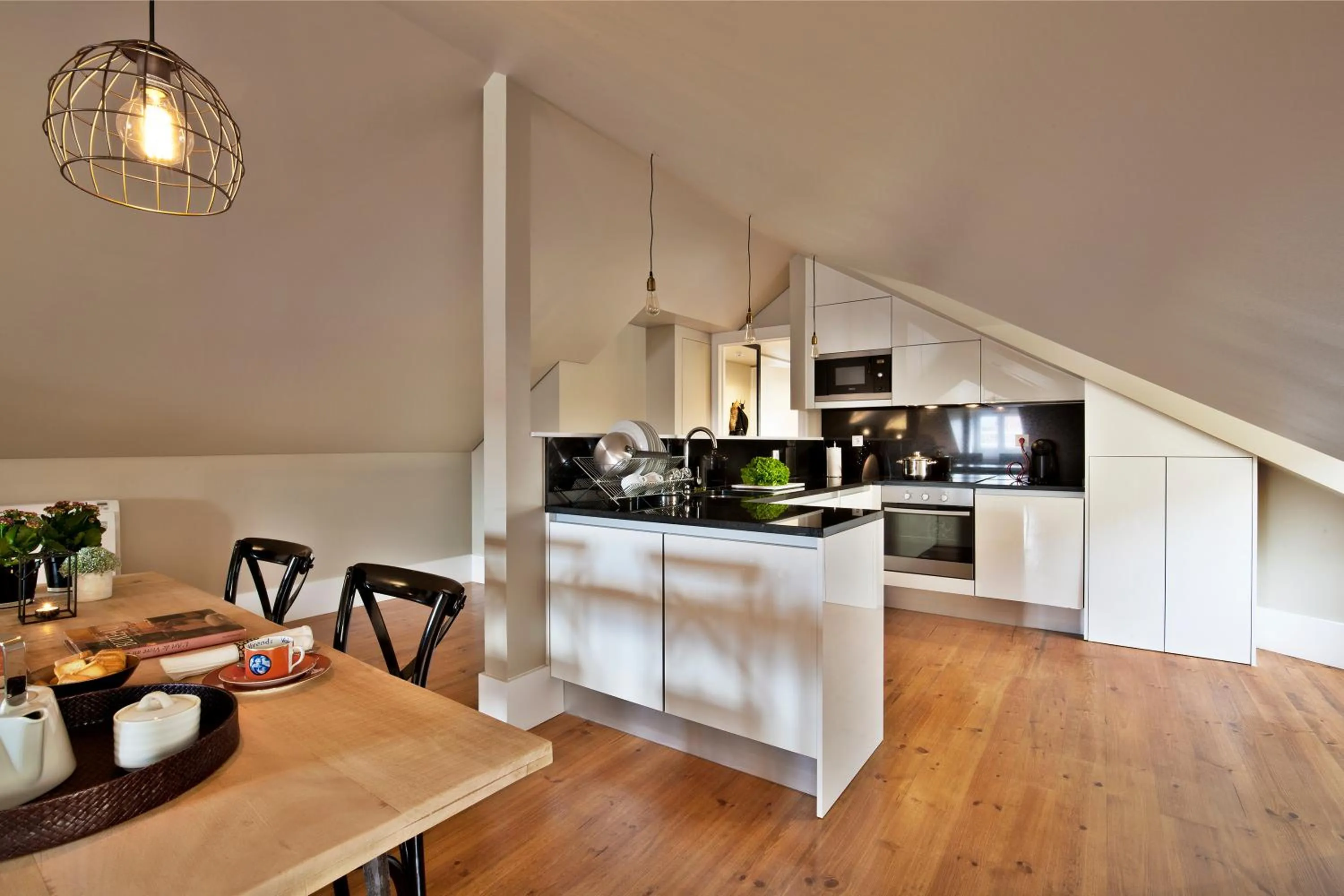 Kitchen or kitchenette in Lisbon Five Stars Apartments Bica