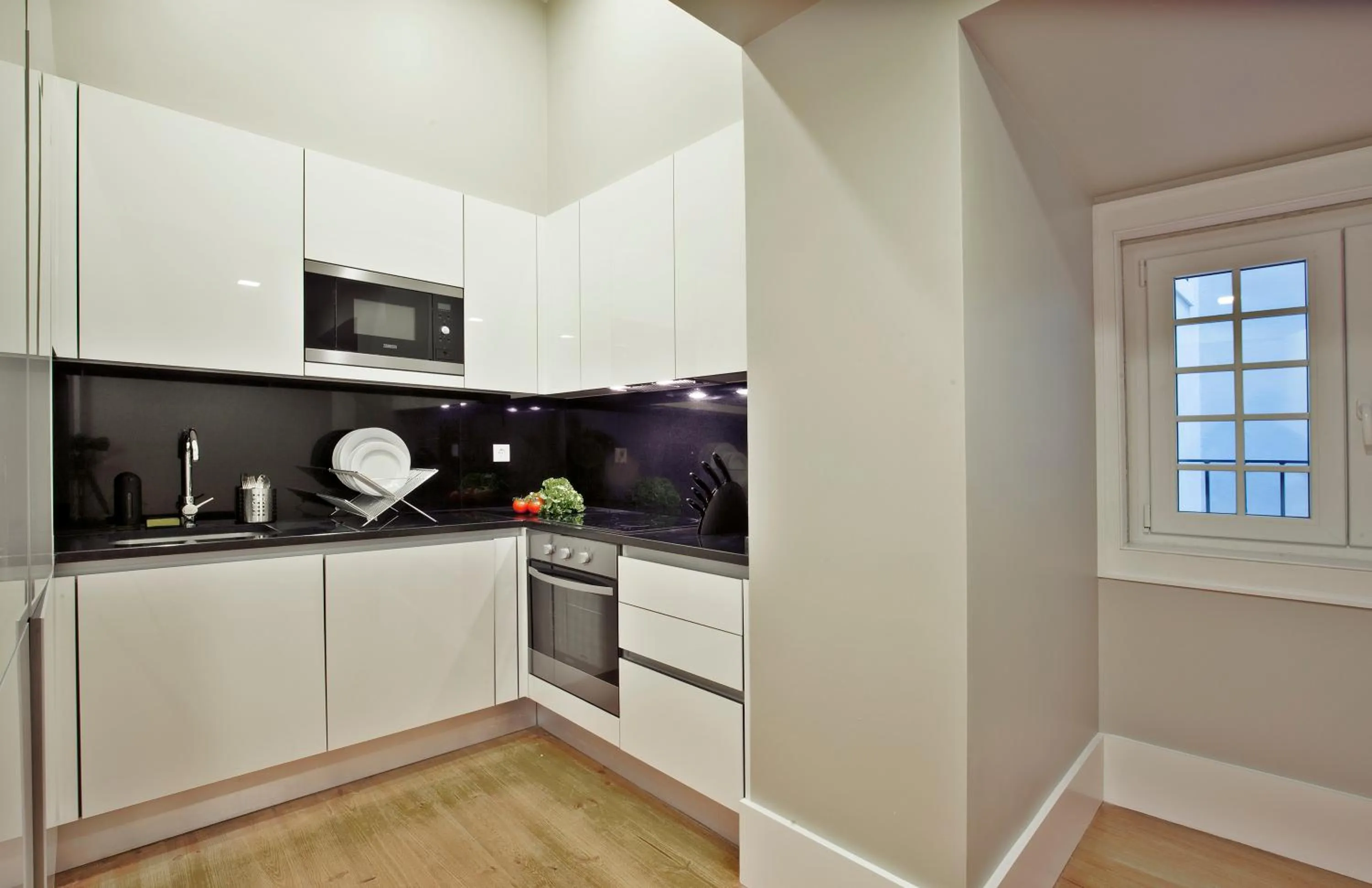 Kitchen or kitchenette in Lisbon Five Stars Apartments Bica